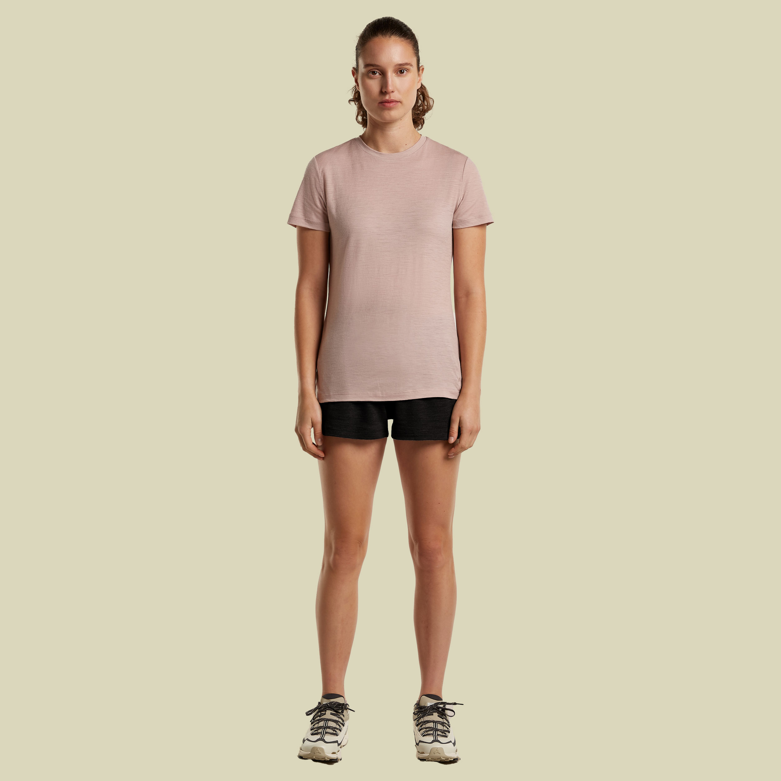 Merino 150 Tech Lite III SS Tee Women XL rosa - pink quartz