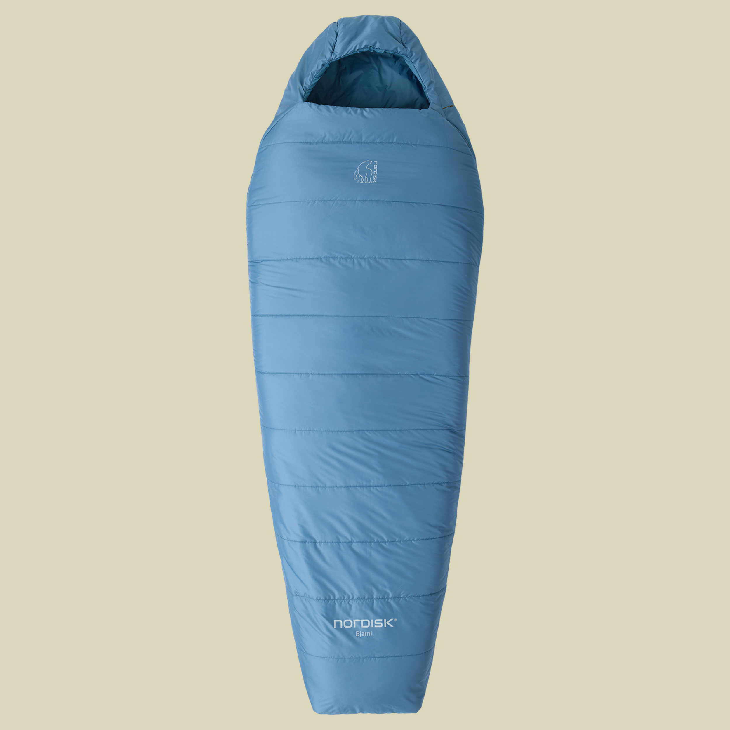 Bjarni +10° Mummy Sleeping Bag 205 cm (XL) links - aegan blue