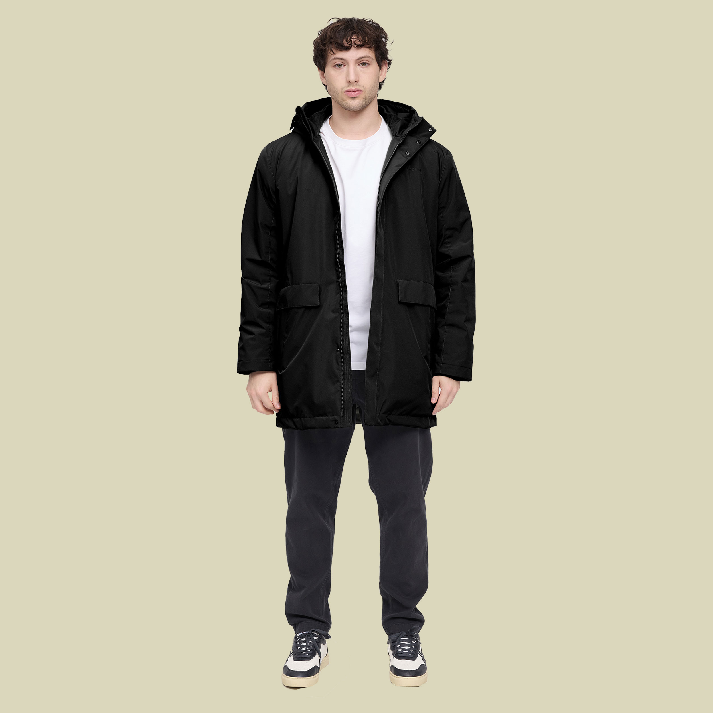 Padded Parka Men XL schwarz - black