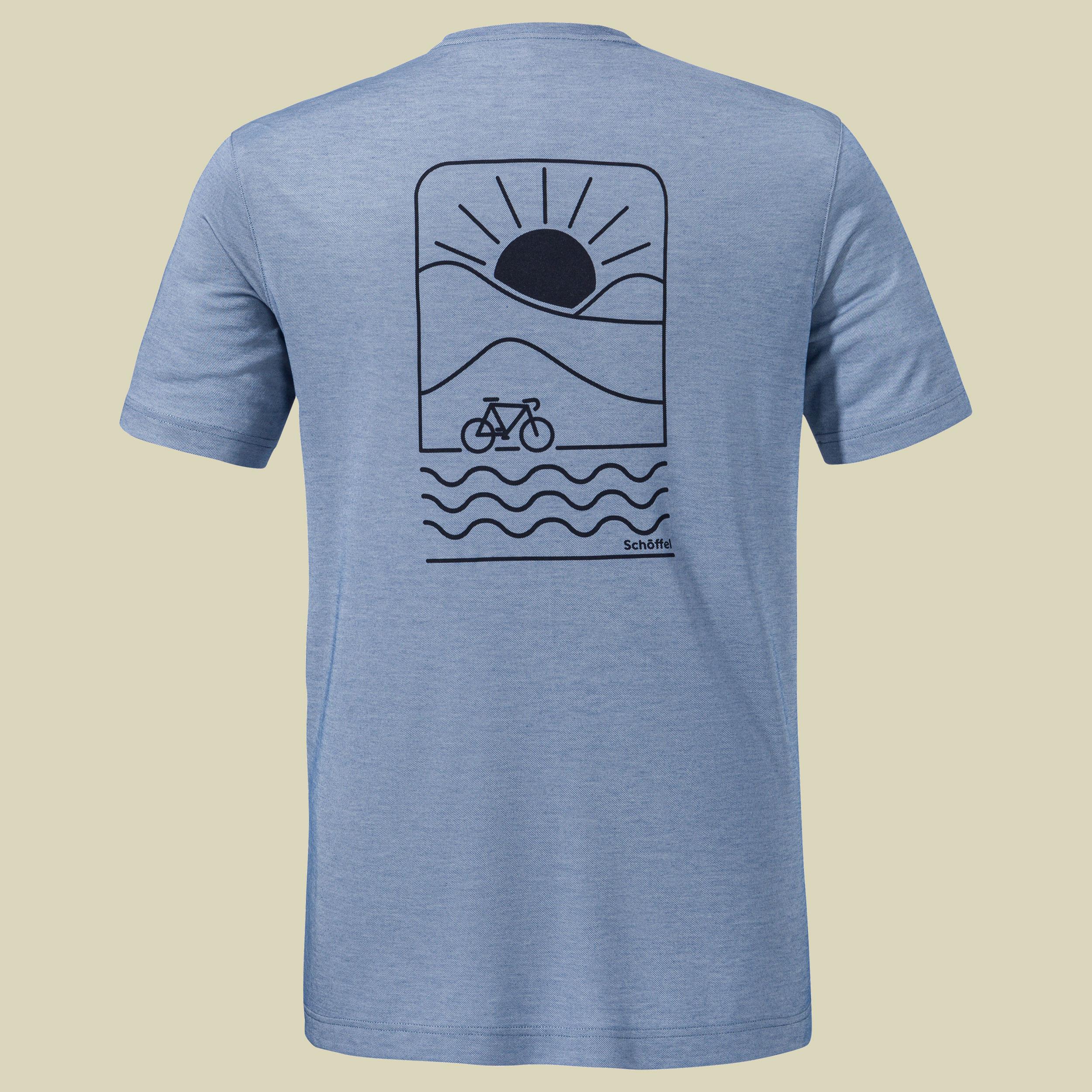T Shirt Style Galerne Men 54 blau - cornflower blue