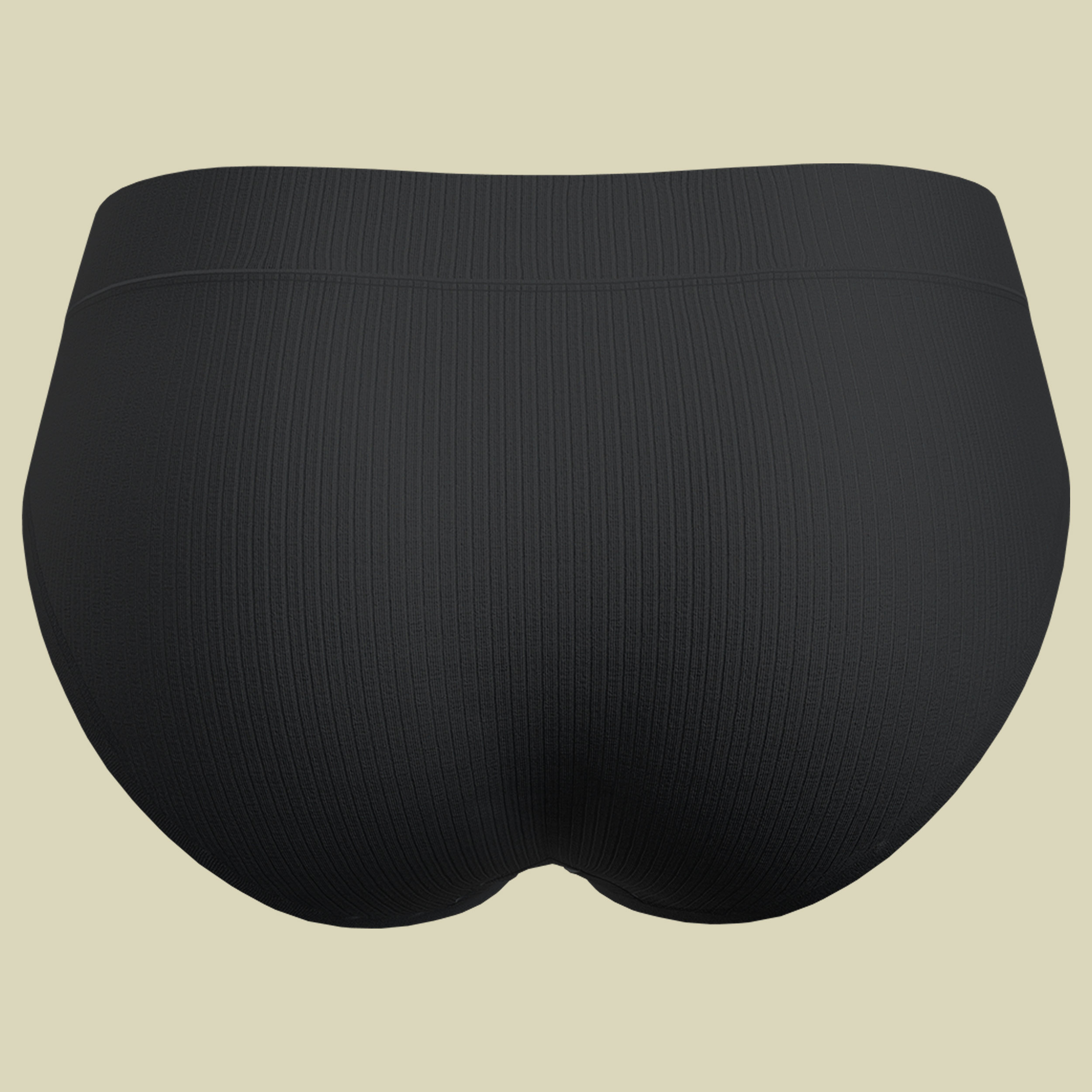 Merino Rib Lotus Hipster Women XL schwarz - black