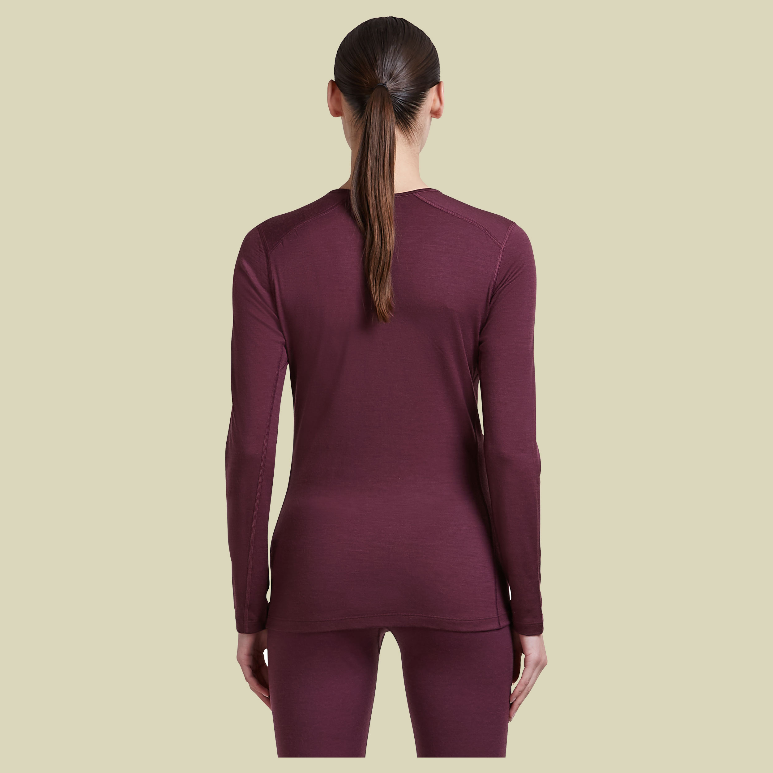Oasis LS Crewe 200 Women lila XL - dark berry