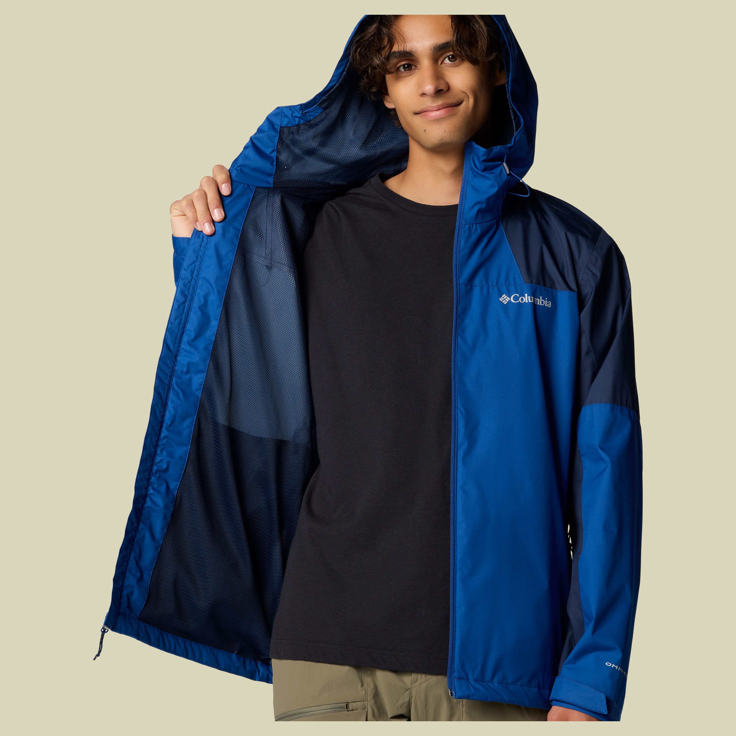 Inner Limits III Jacket Men blau XL - mountain blue