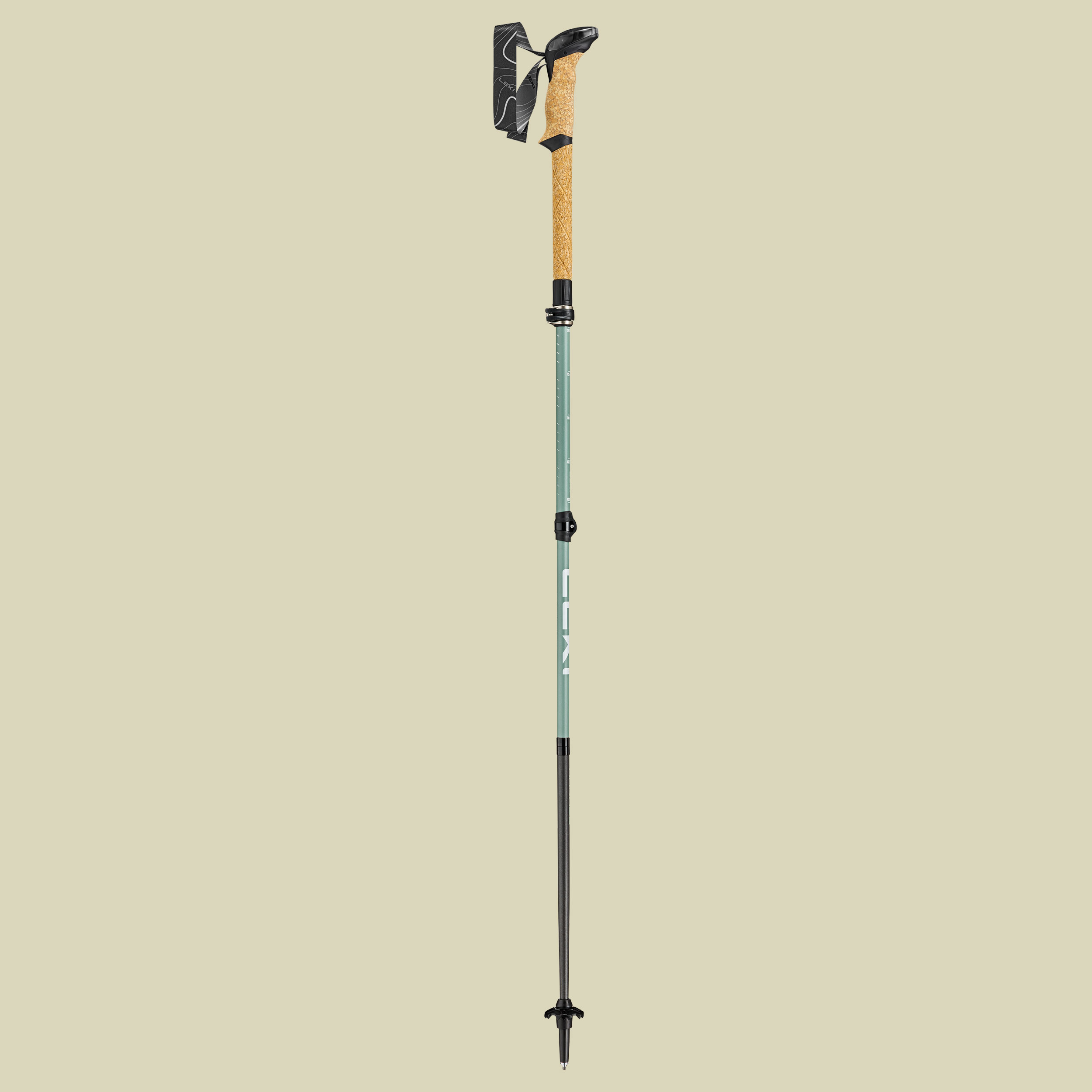 Makalu FX Carbon Compact 100 - 120 cm naturalcarbon-greygreen-white