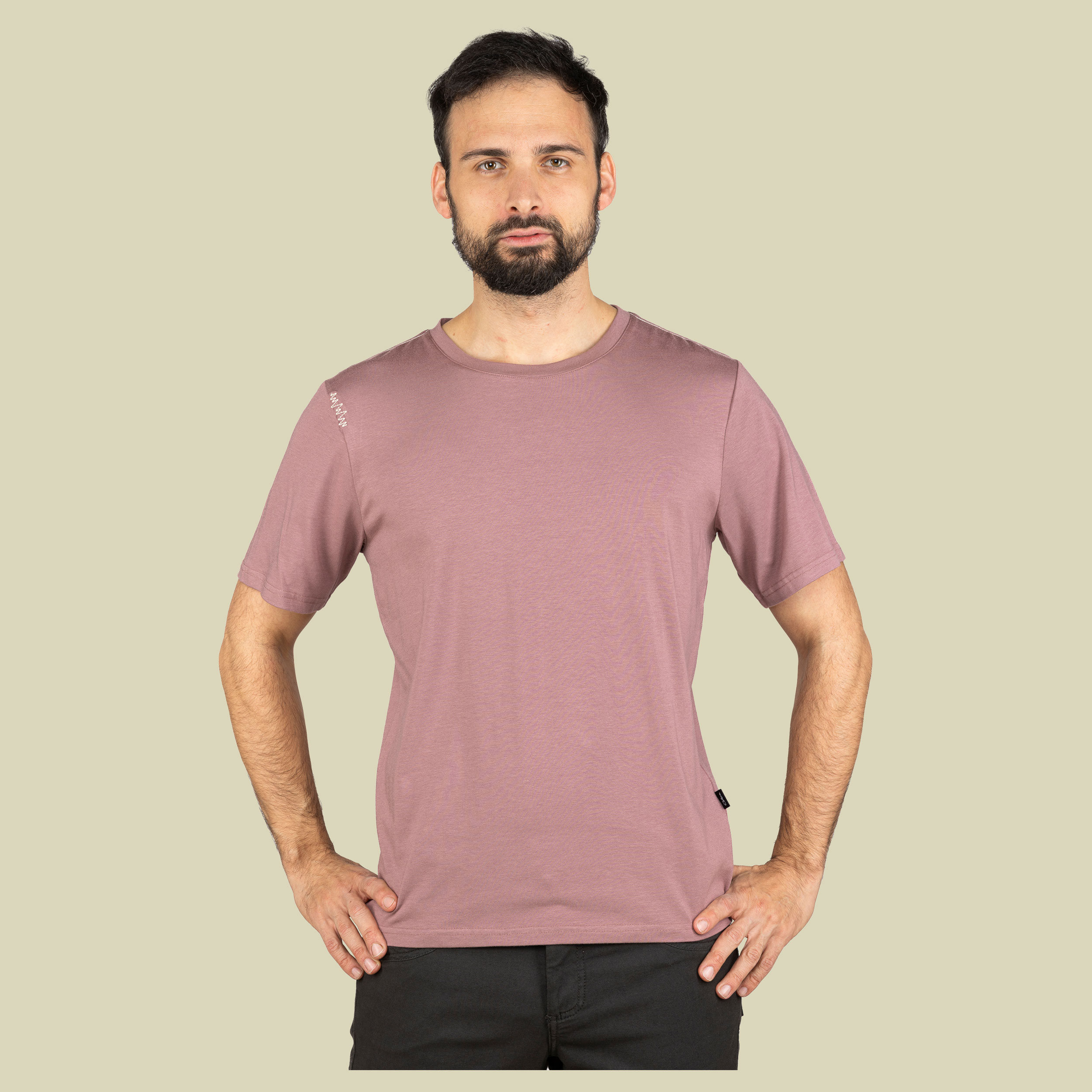 Bozen Mountain Logo Men XXL rosa- Farbe wine