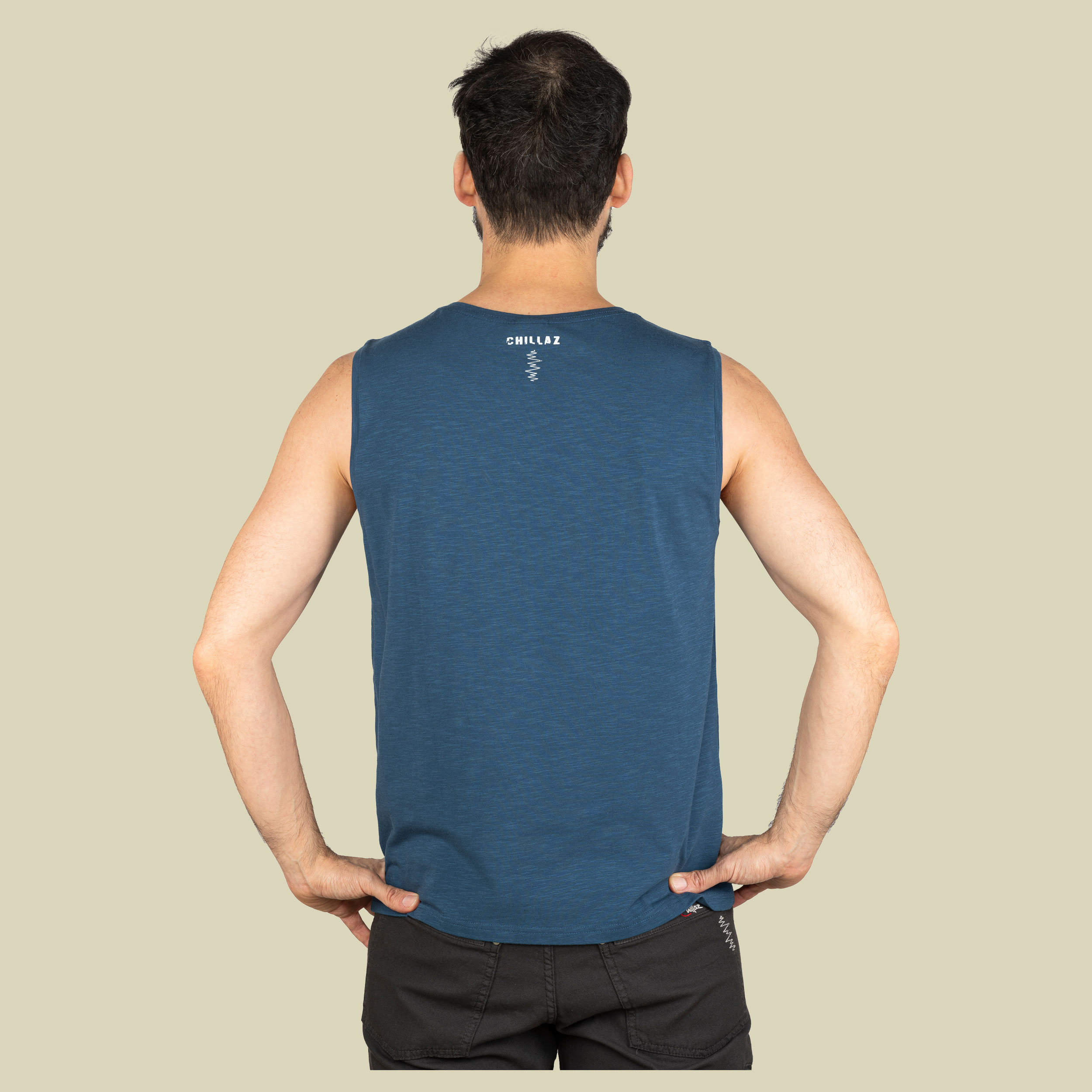 Calanques Mountain Stripes Men XXL blau - Farbe dark blue