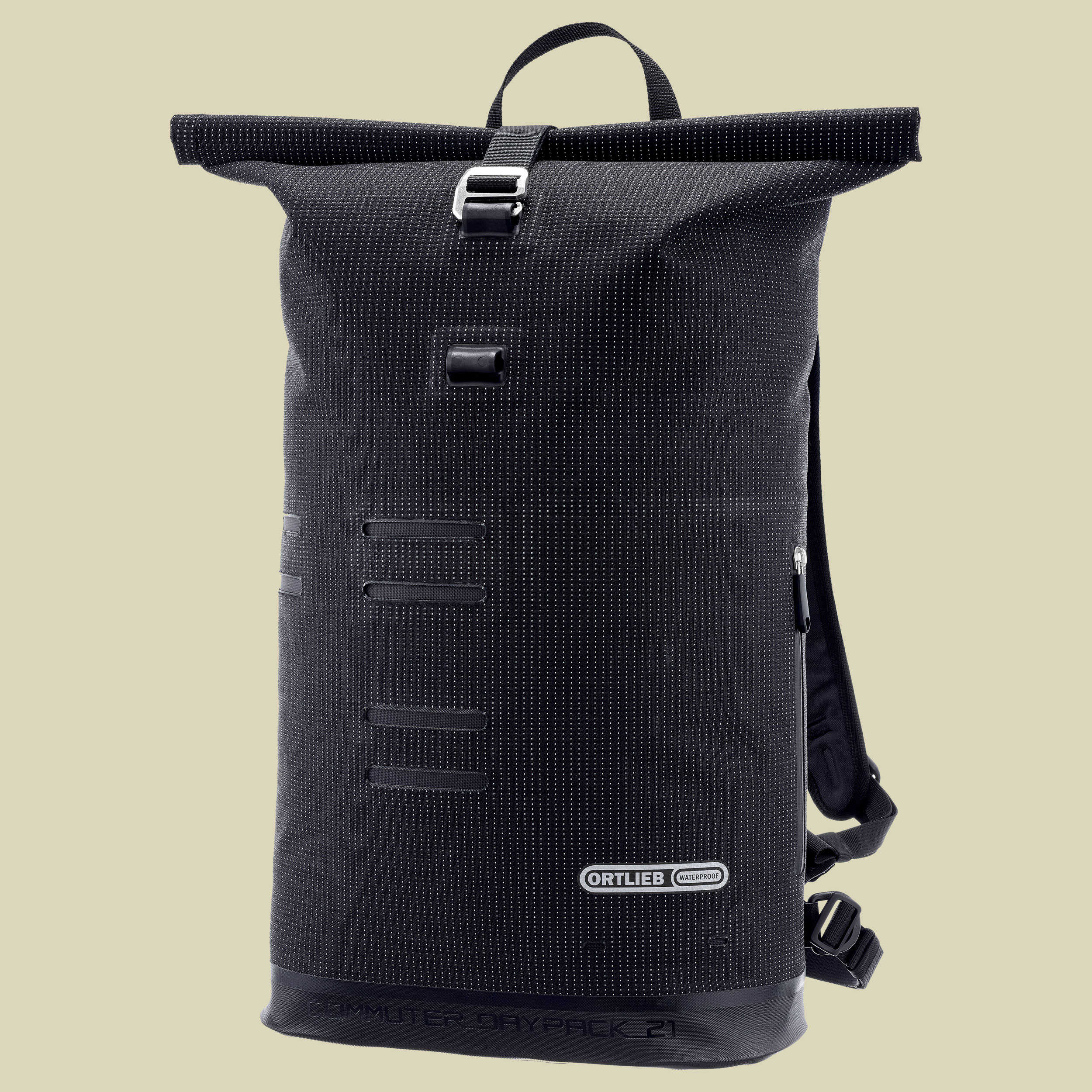 Commuter Daypack High Visibility black reflective