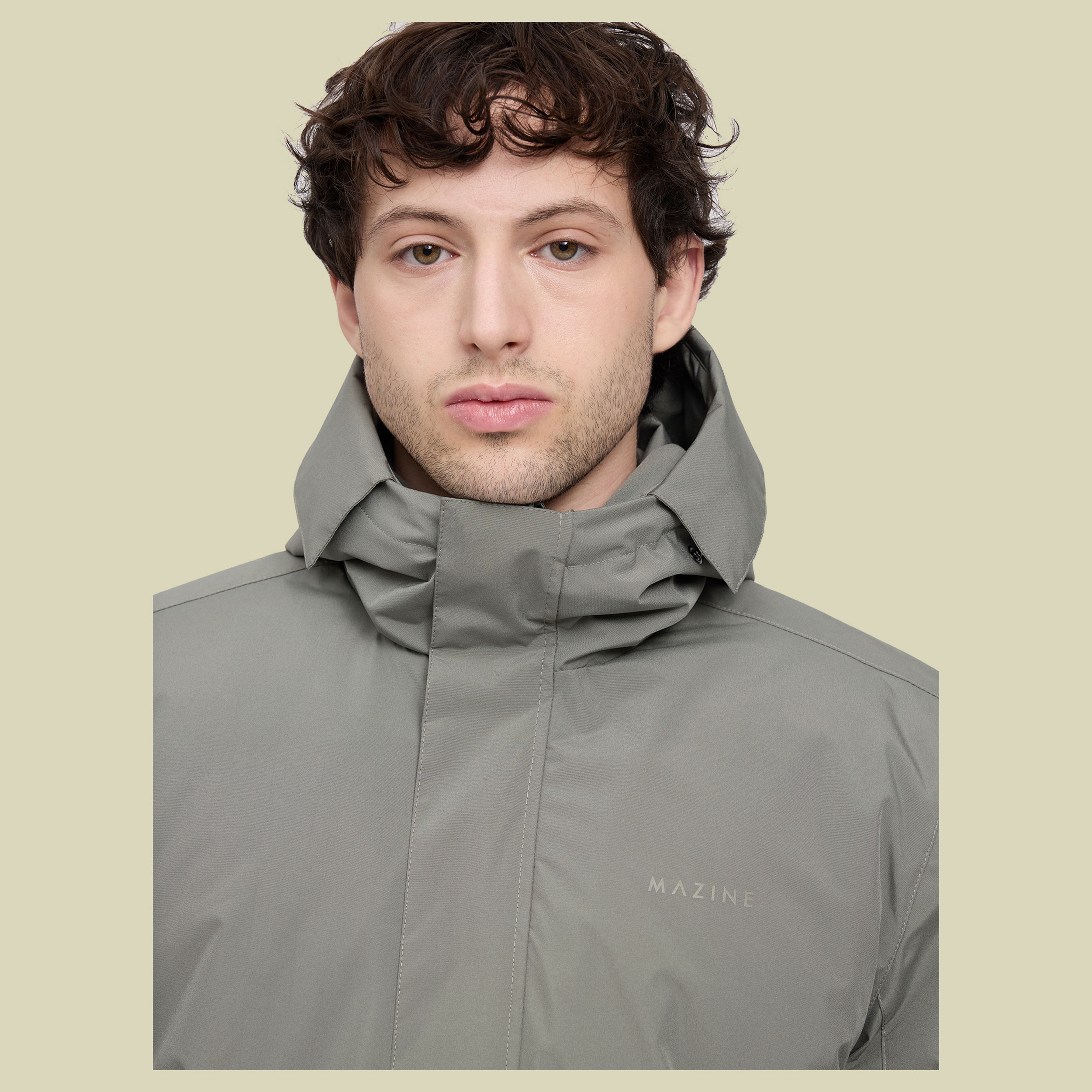 Padded Parka Men XL grün - light bottle