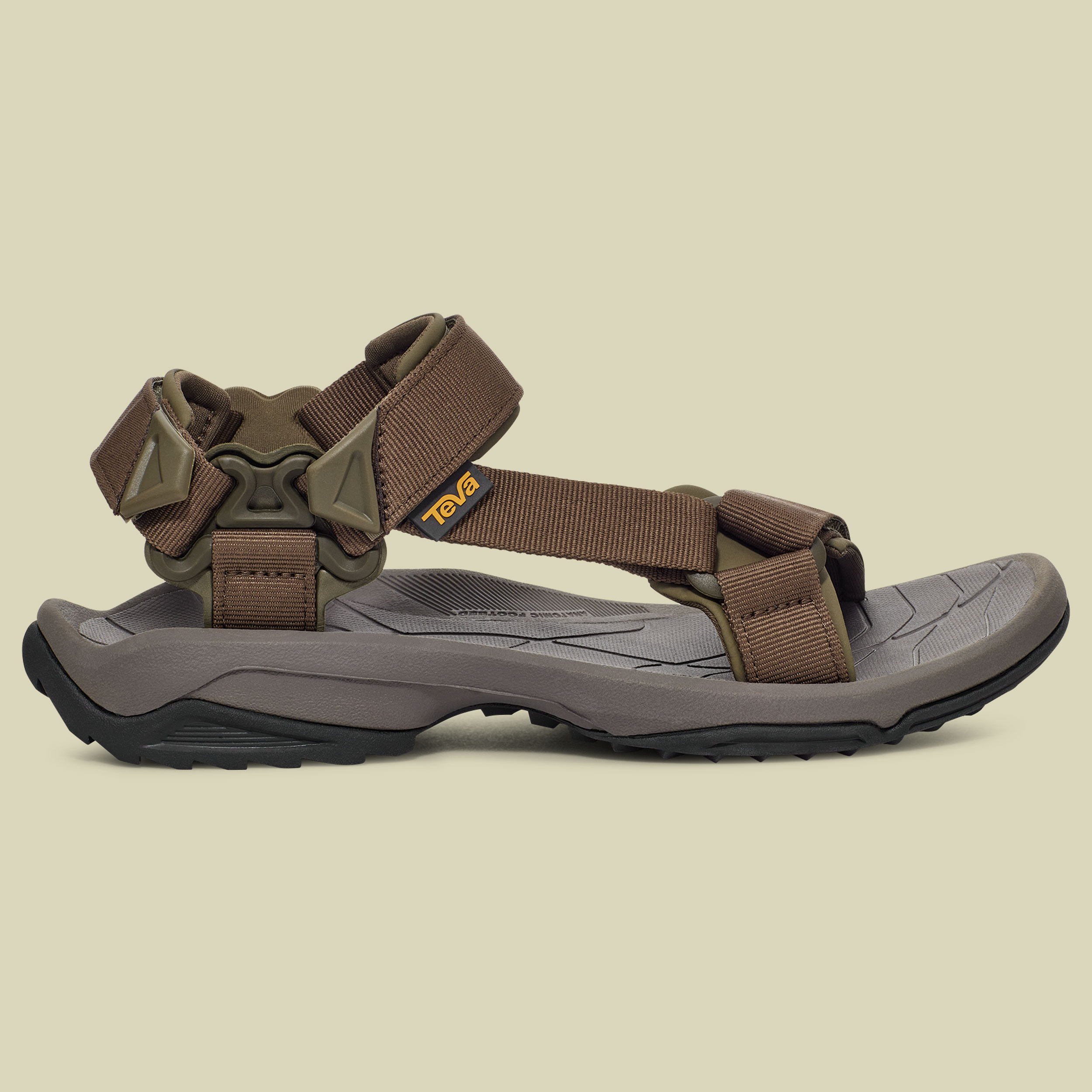 Terra Fi Lite Men braun UK 7 - dark olive/desert palm