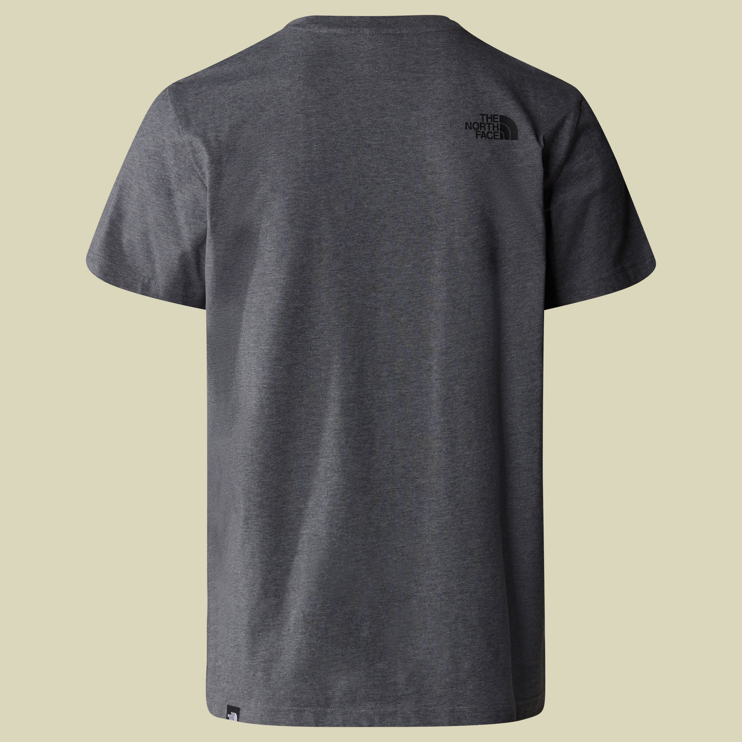 S/S Simple Dome Tee Men S grau - TNF medium grey heather