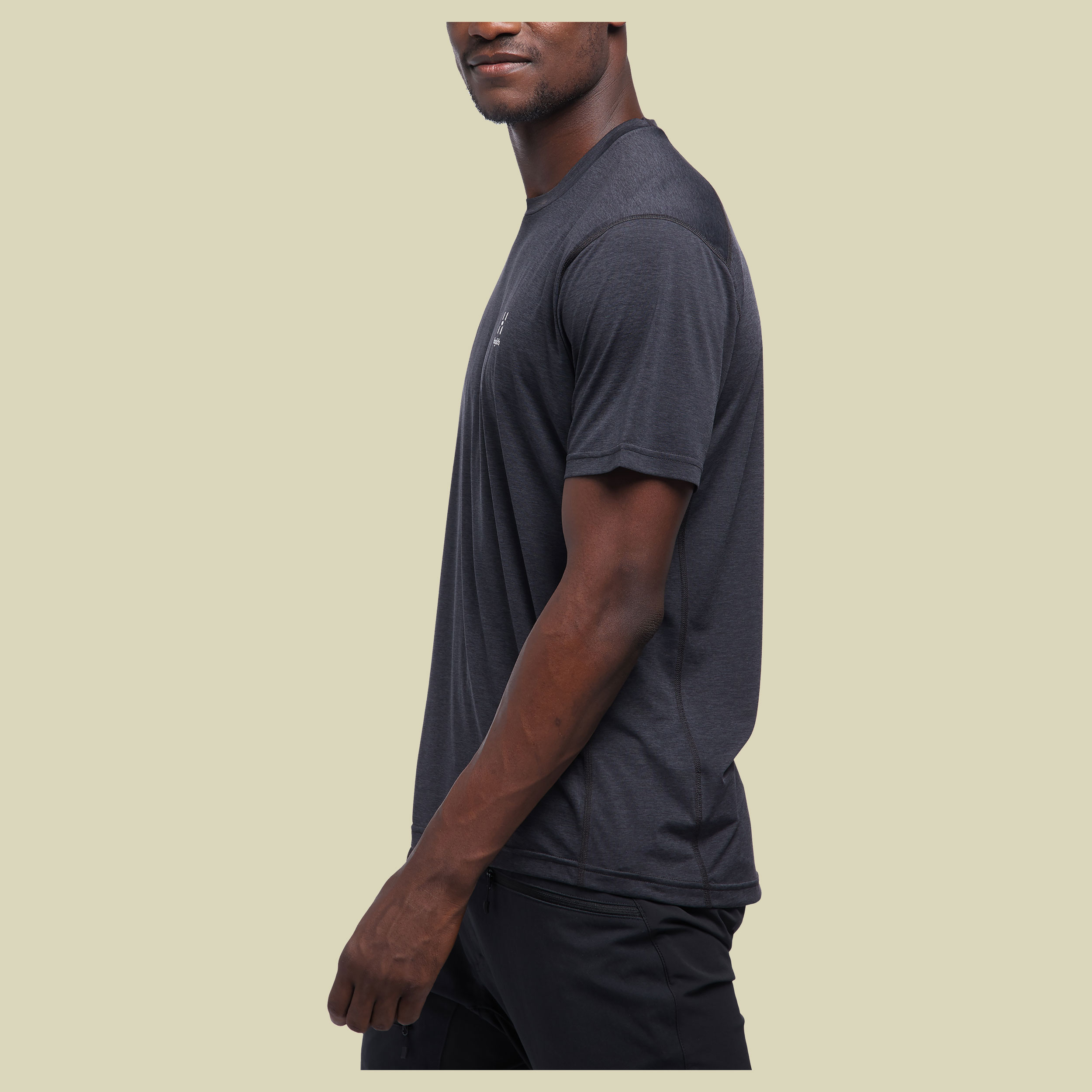 Ridge Tee Men schwarz XXL - true black