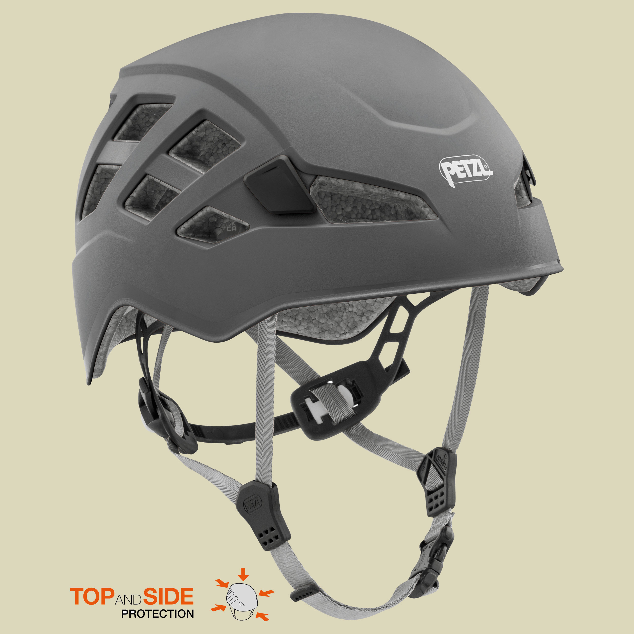 Boreo Helm Größe S/M Farbe grau