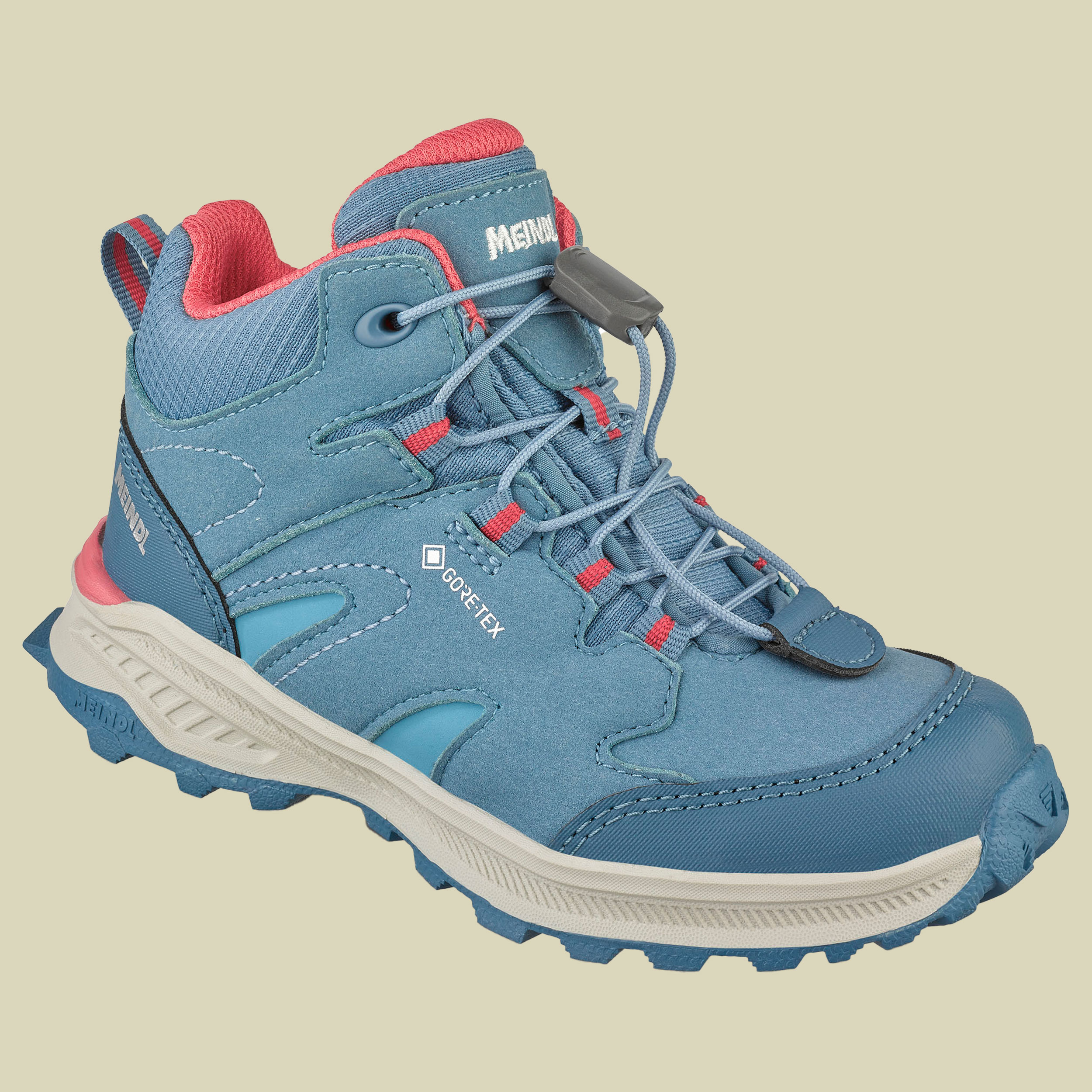 Kivo Junior Mid GTX 28 hellblau/pink