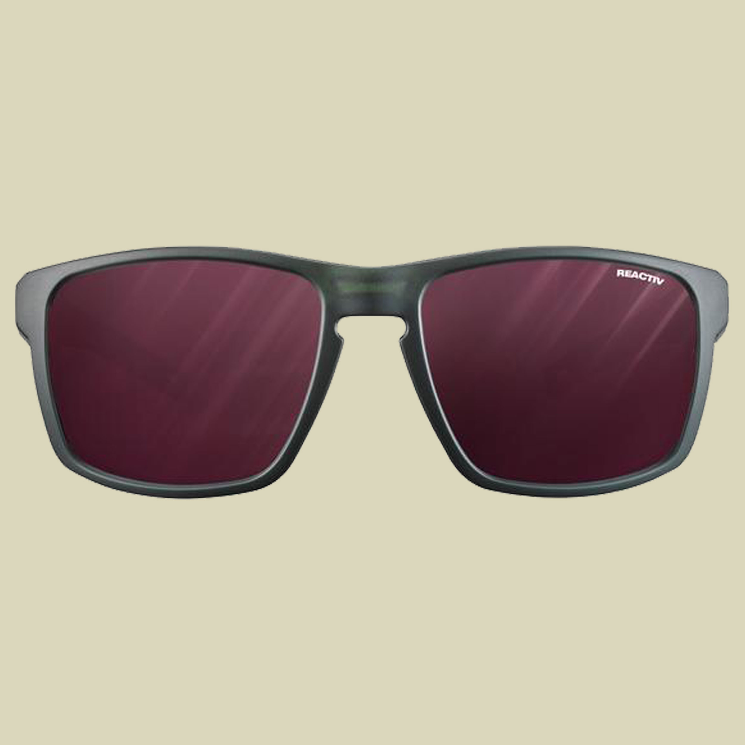 Julbo Shield Reactiv 0-4 High Contrast schwarz durchscheinend matt/blau/weiß