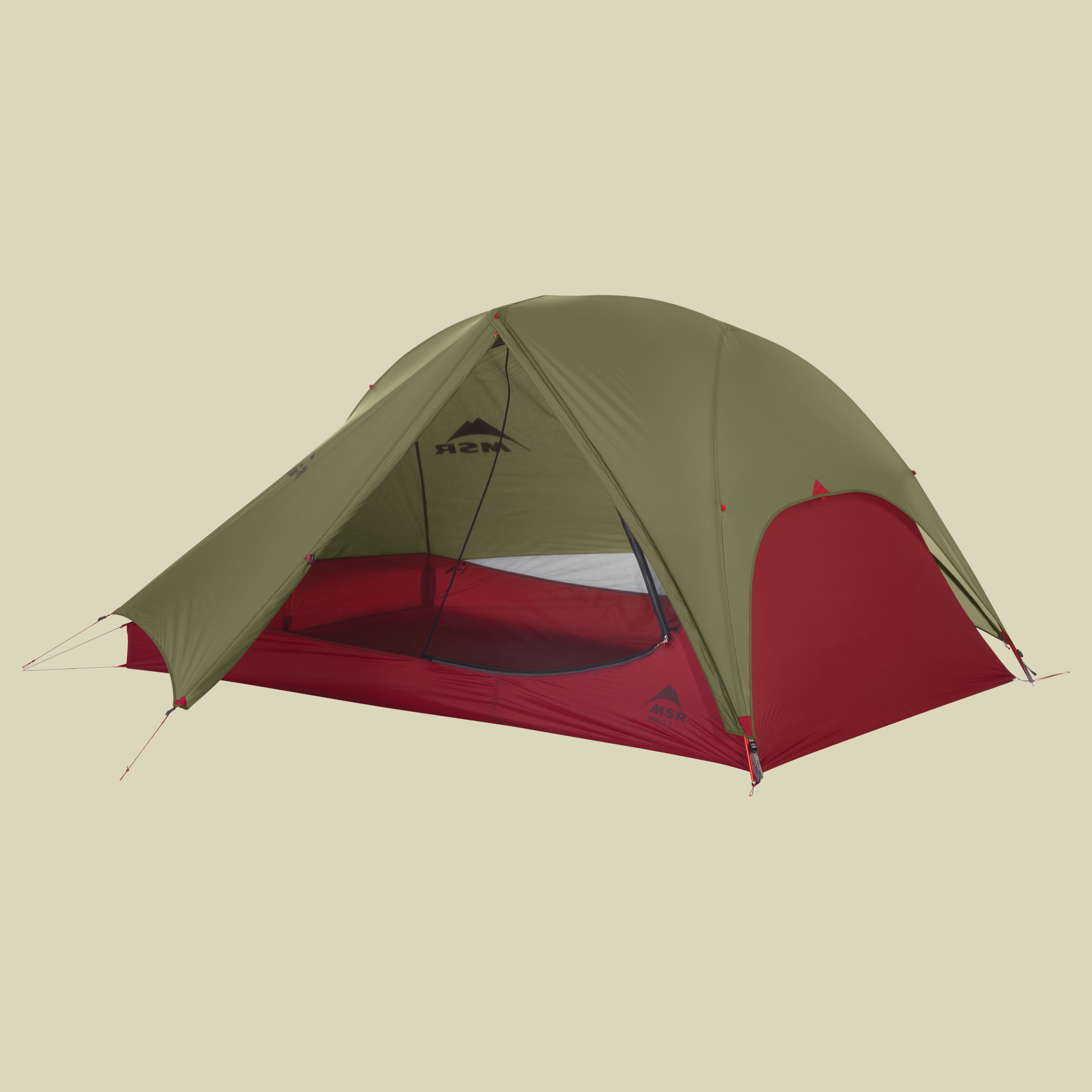 FreeLite 2 Tent V3 2-Personen Zelt Farbe: green