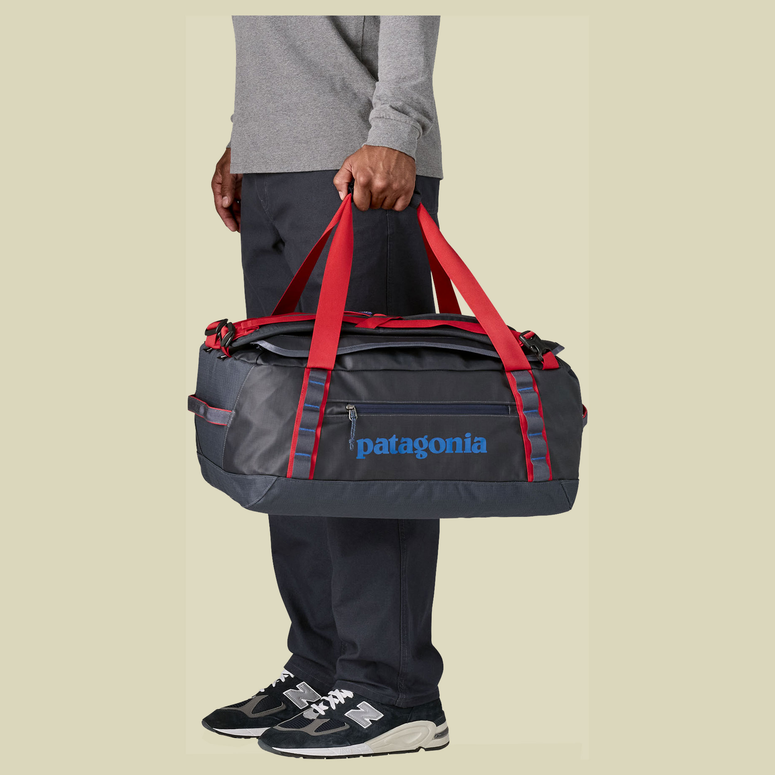 Black Hole Duffel 40L 40L blau 5 - smolder blue w/amanita red