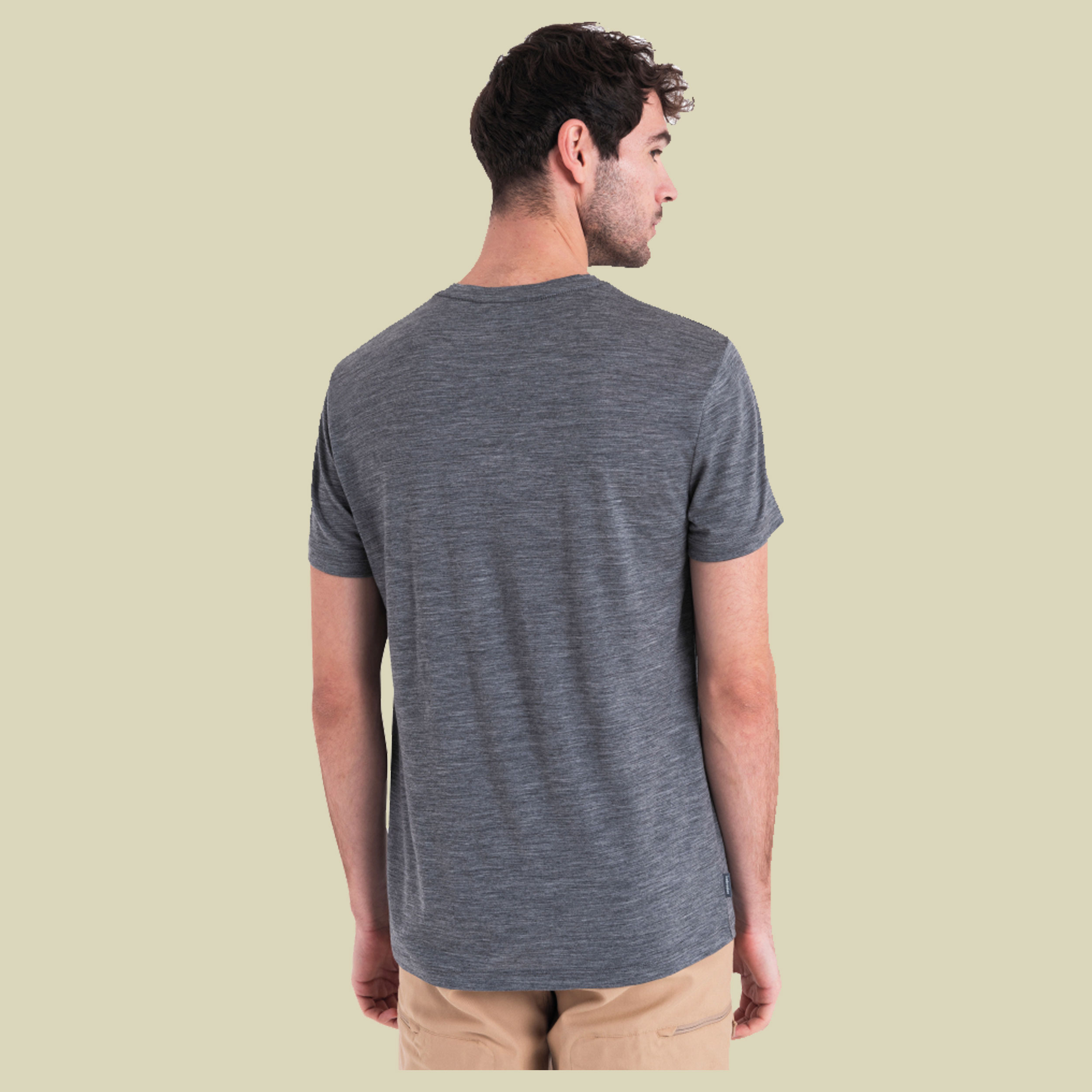 Merino 150 Tech Lite III SS Tee Men S grau - gritstone HTHR-013