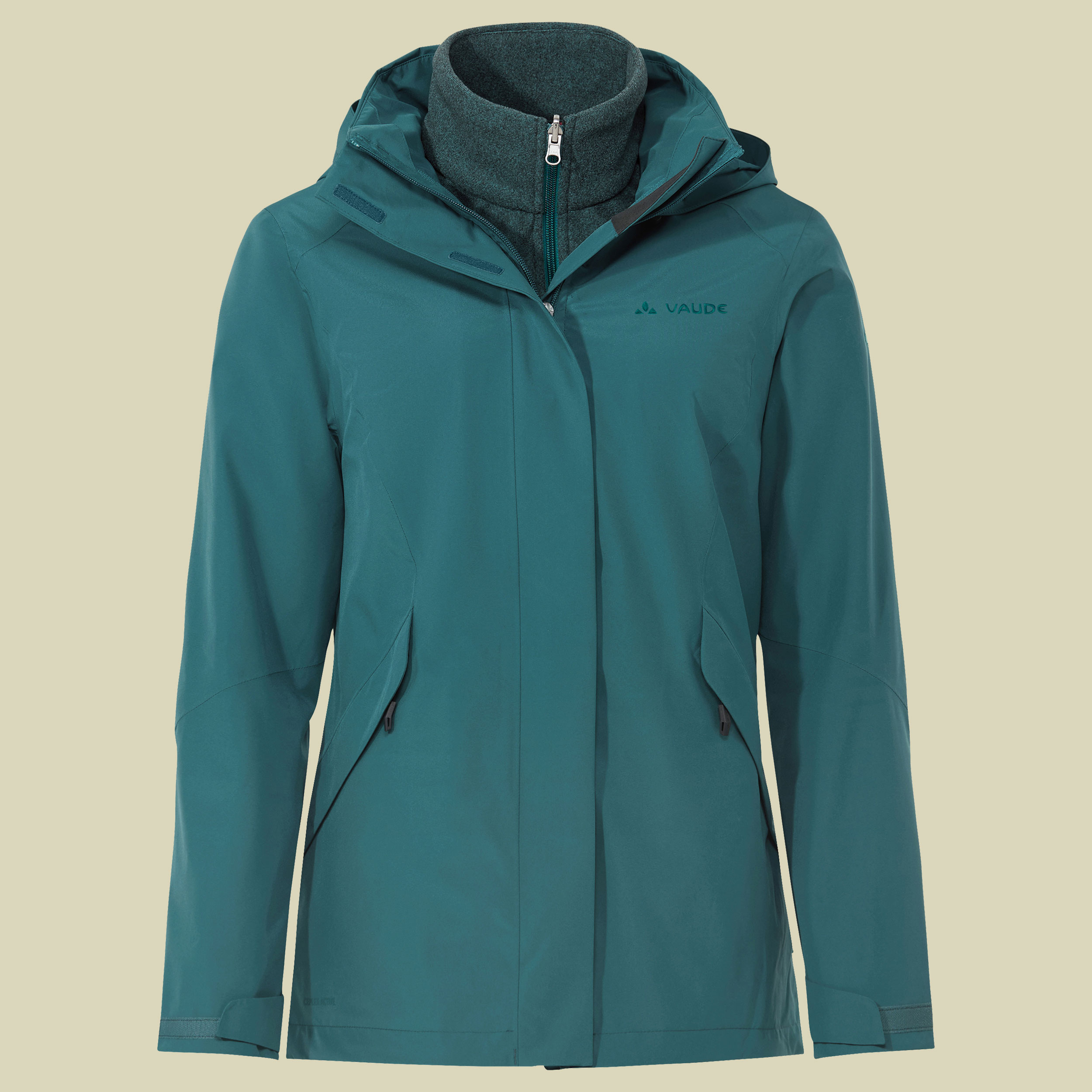 Rosemoor 3in1 Jacket Women 36 grün - dark fjord green