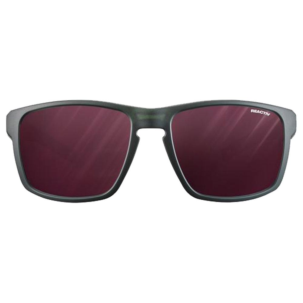 Julbo Shield Reactiv 0-4 High Contrast schwarz durchscheinend matt/blau/weiß