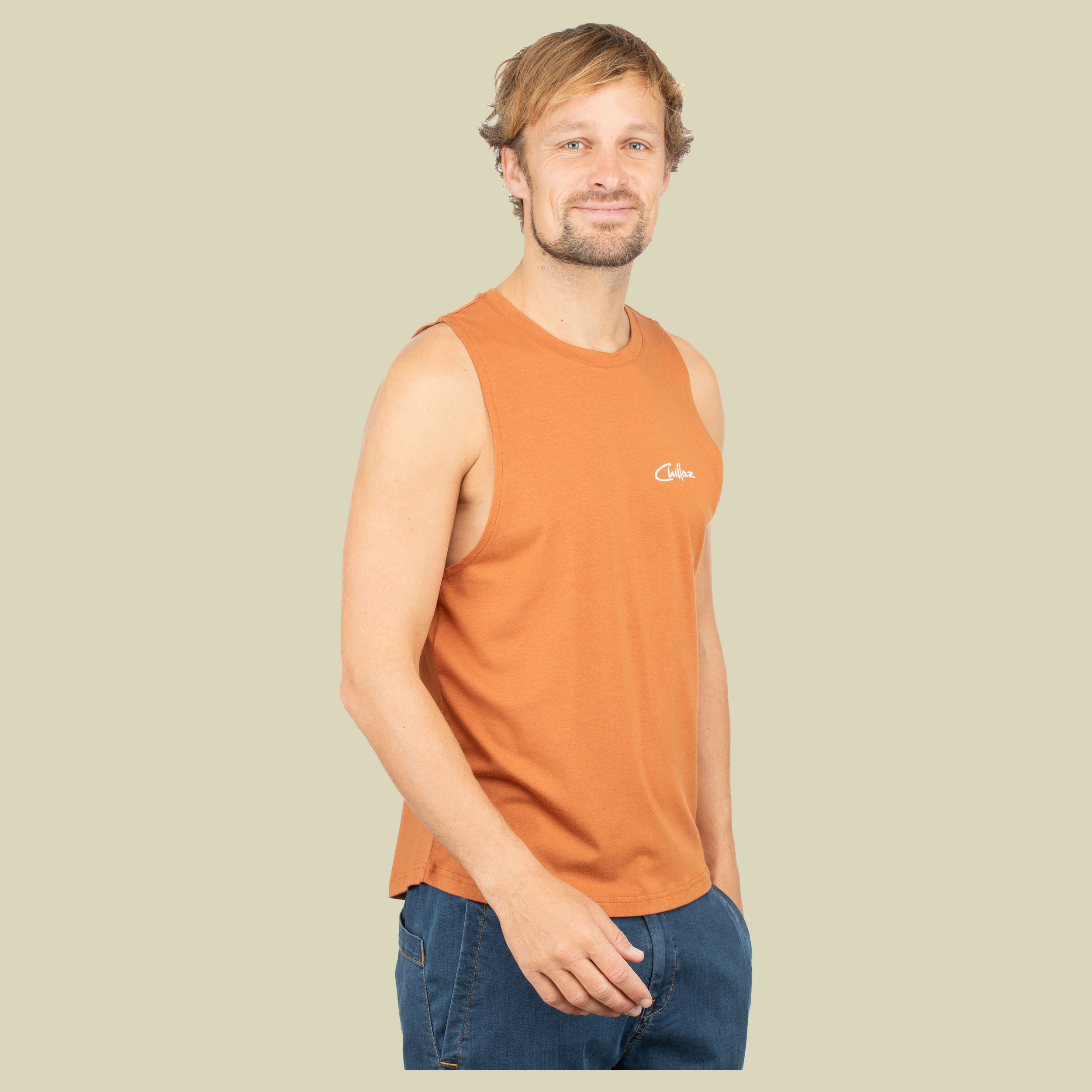 Vils Spotter Top Men XL orange - orange brown