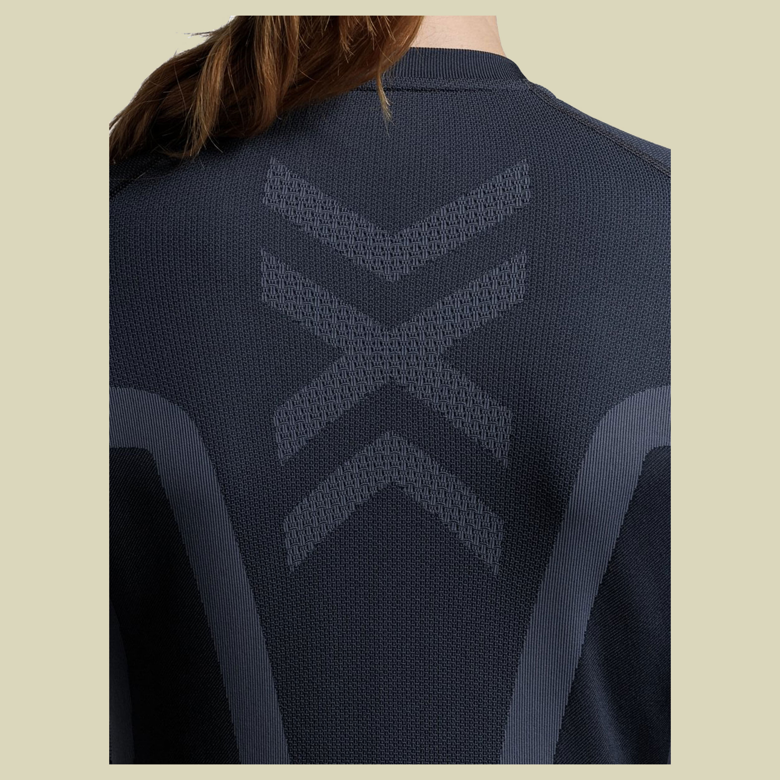 X-Bionic X-Ential Baselayer LS Women XL grau - anthracite