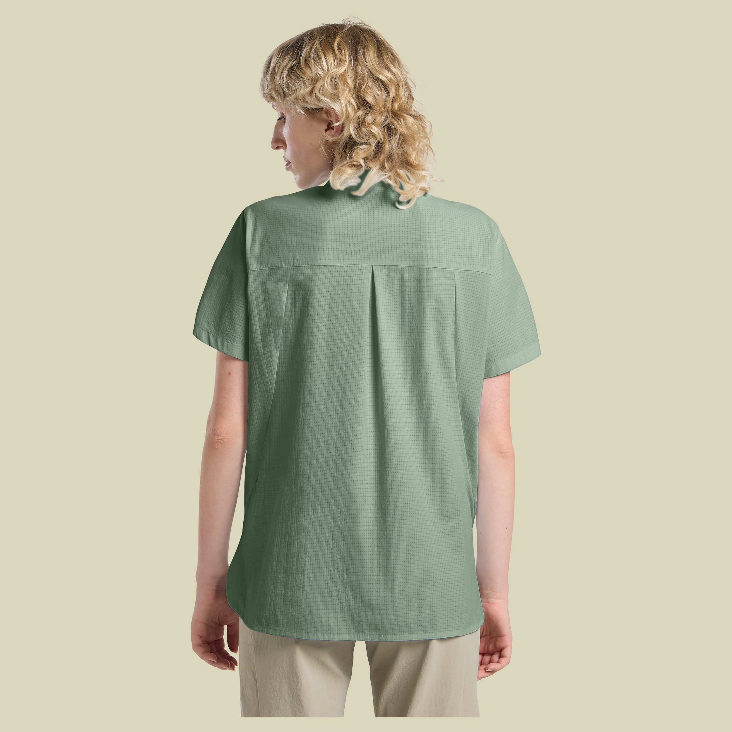 Vandra S/S Shirt Women M grün - eucalyptus