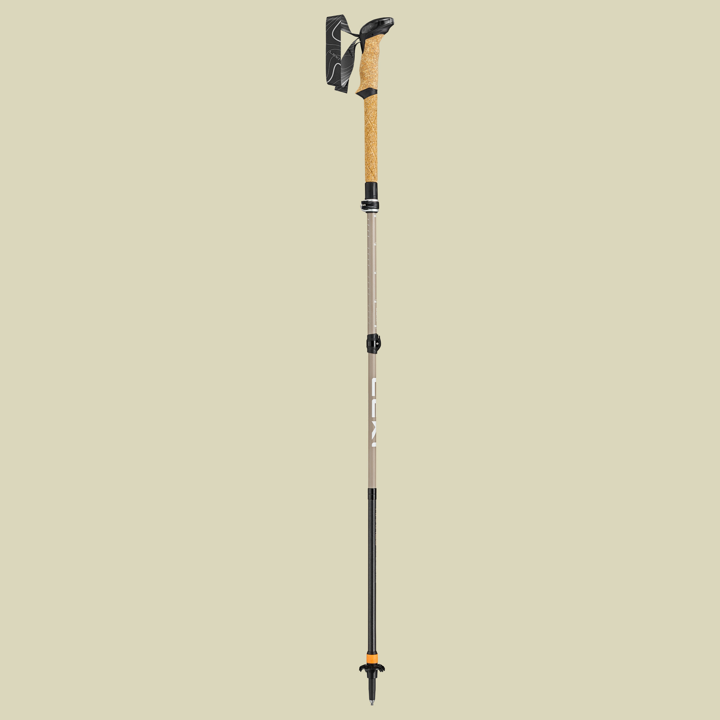 Makalu FX Carbon AS Compact Länge 100 - 120 cm Farbe pale clay light-white-black