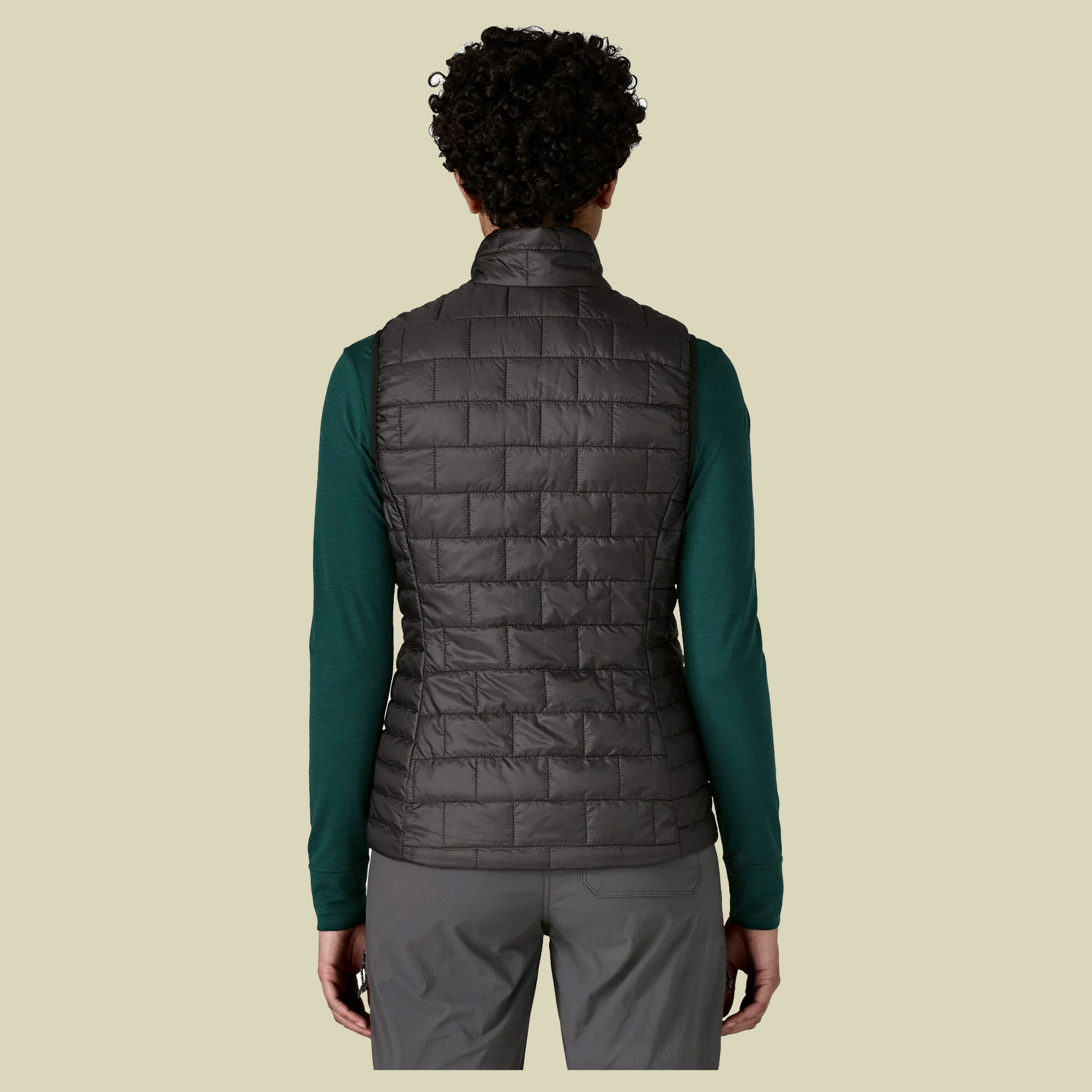 Nano Puff Vest Women schwarz XS - black