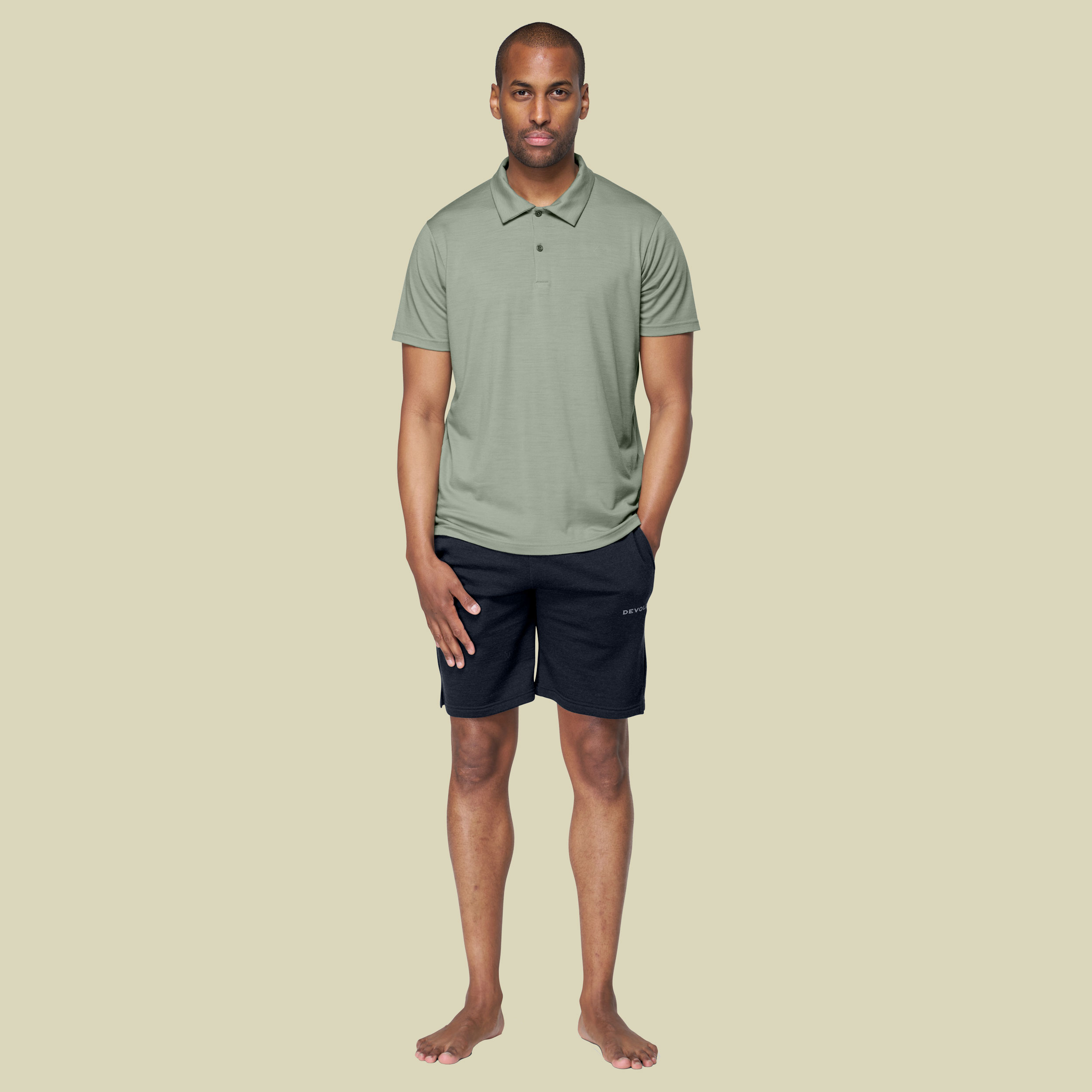 Premium Polo Man XXL grau - fog