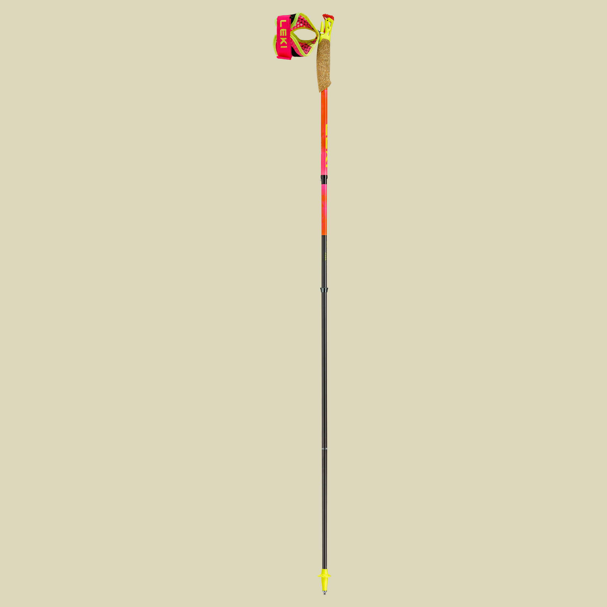 Ultratrail FX.One SuperLite 130 cm mehrfarbig - neonpink-pastellorange-neonyellow