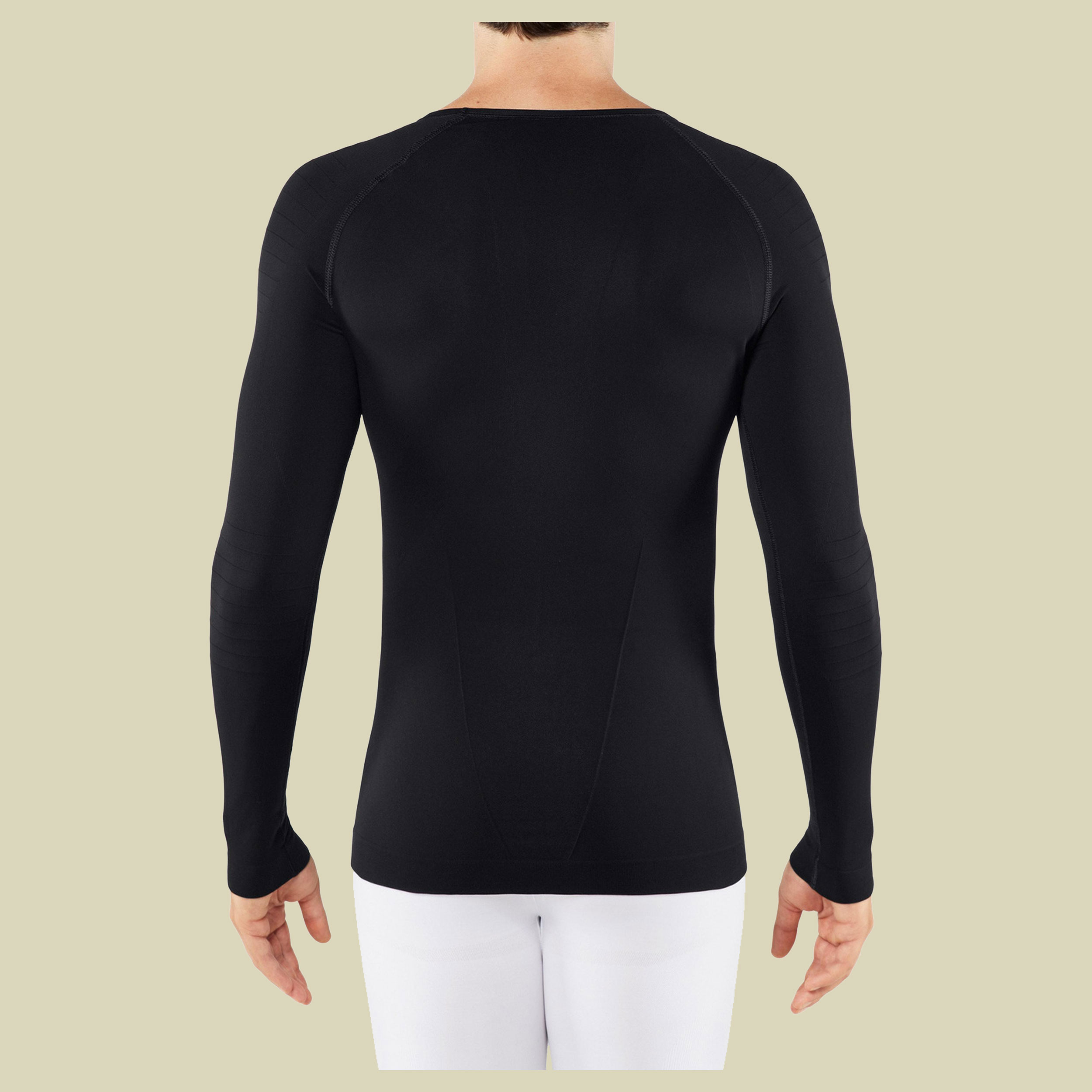 W Longsleeved Shirt Tight Fit Men Größe S Farbe black
