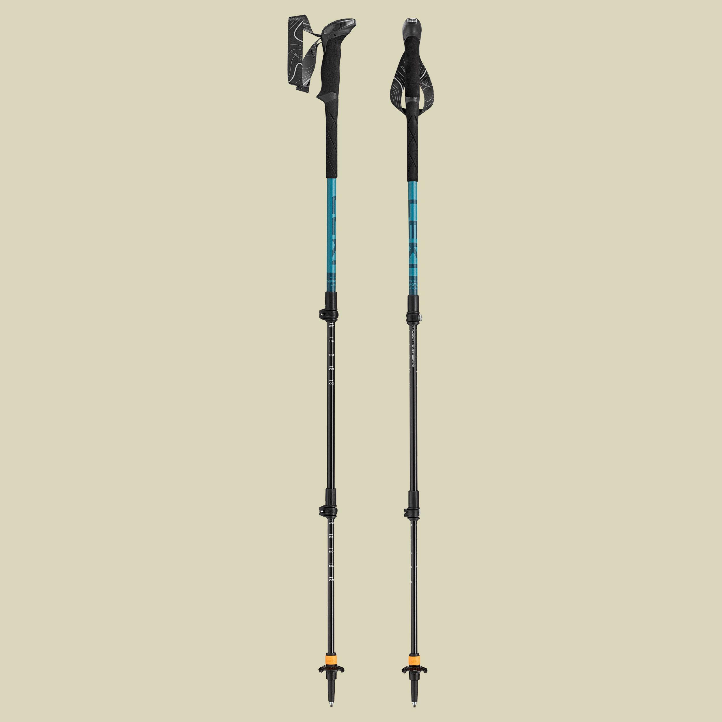 Makalu Lite AS Länge 100 - 135 cm Farbe greenblue light-greenblue dark
