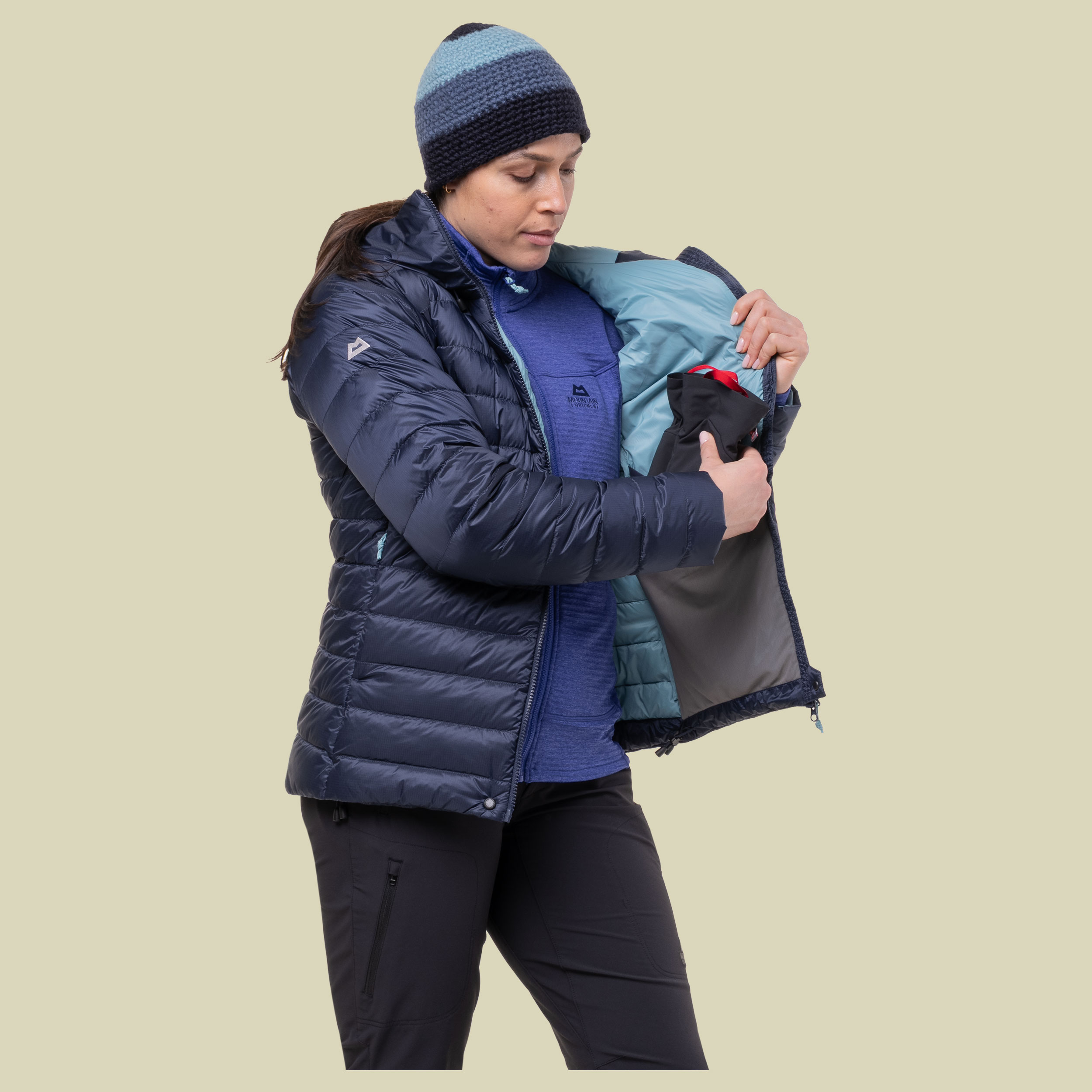 Baltoro Womens Jacket XL (16) blau - Farbe cosmos
