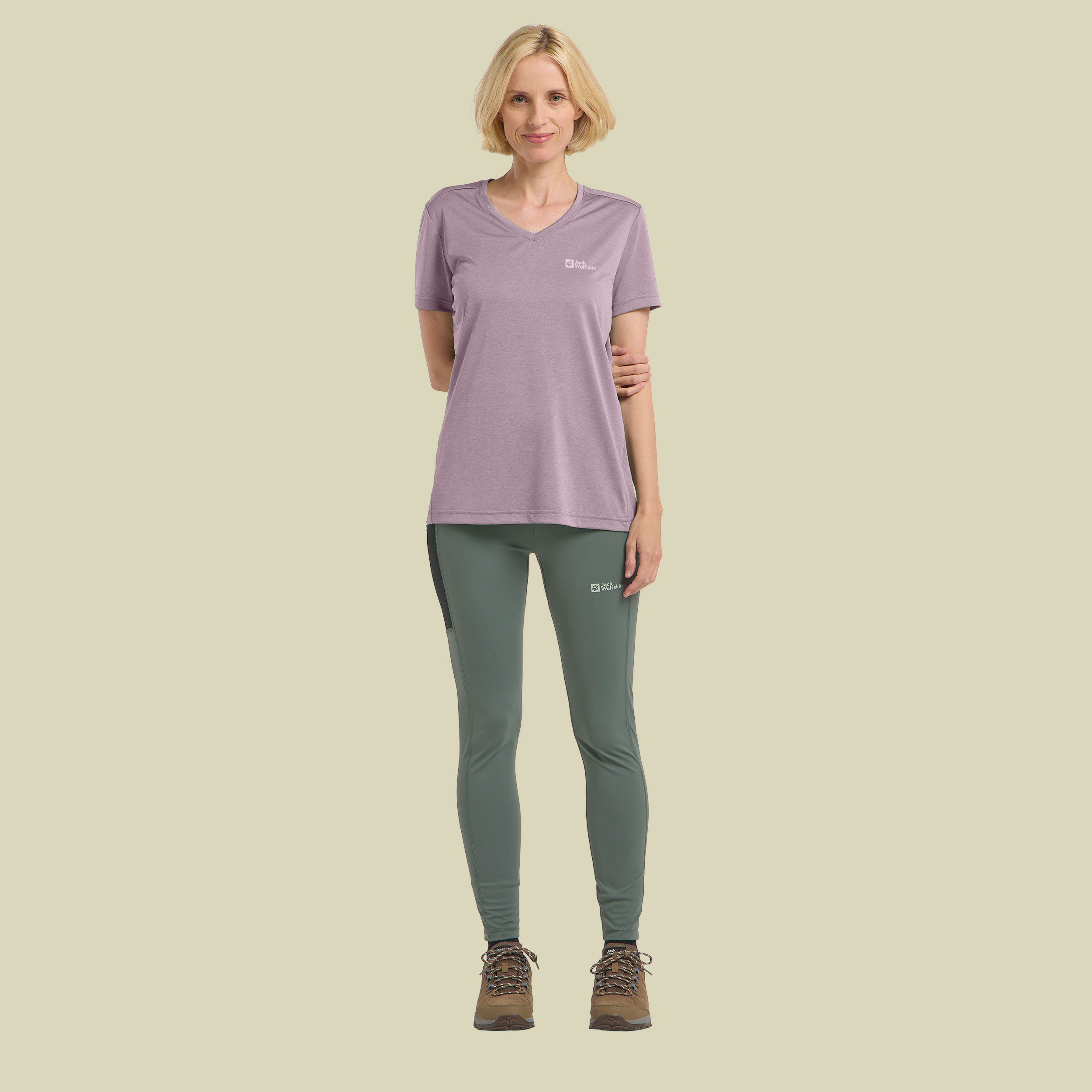 Crosstrail T Women lila S - wild blossom