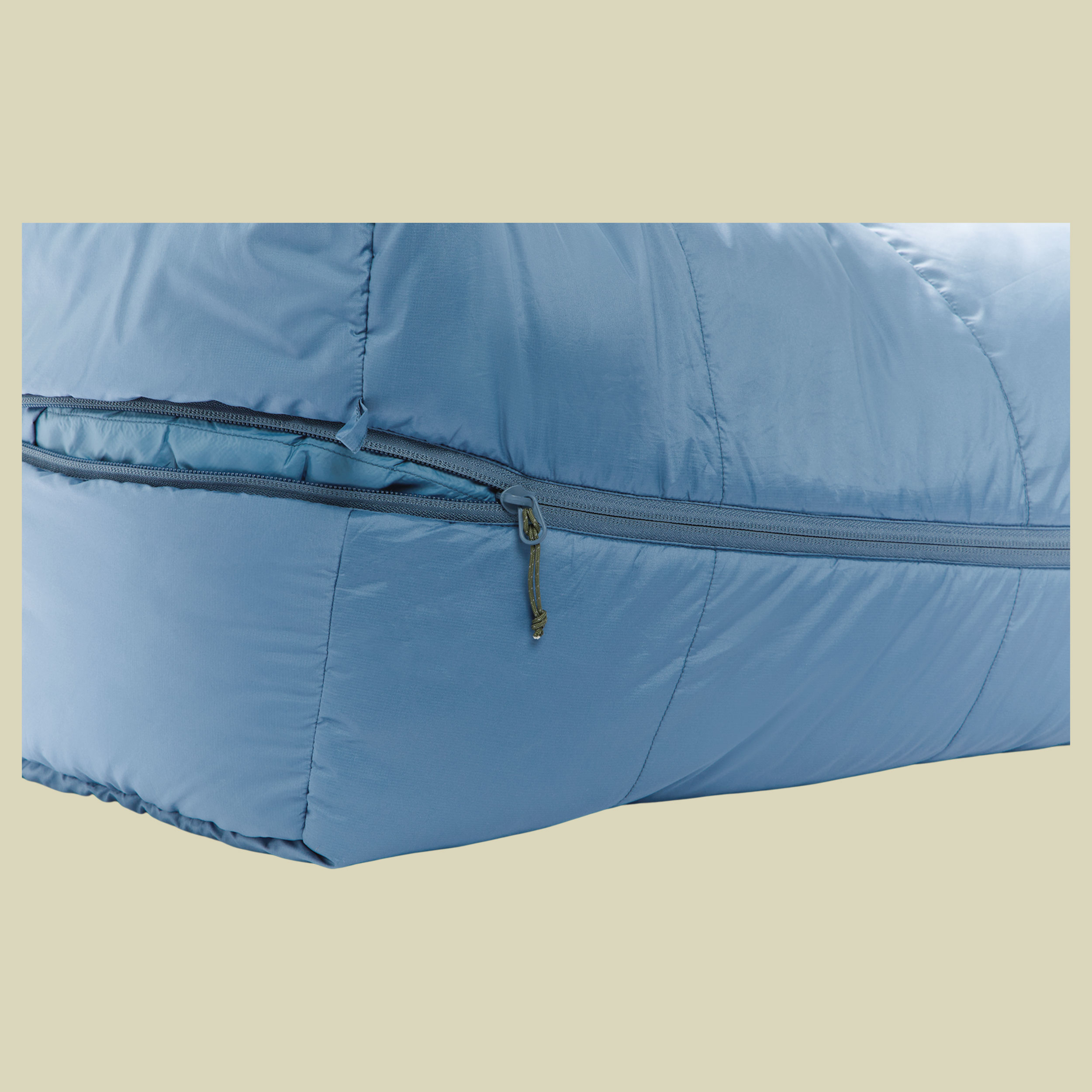 Bjarni +10° Mummy Sleeping Bag 205 cm (XL) links - aegan blue