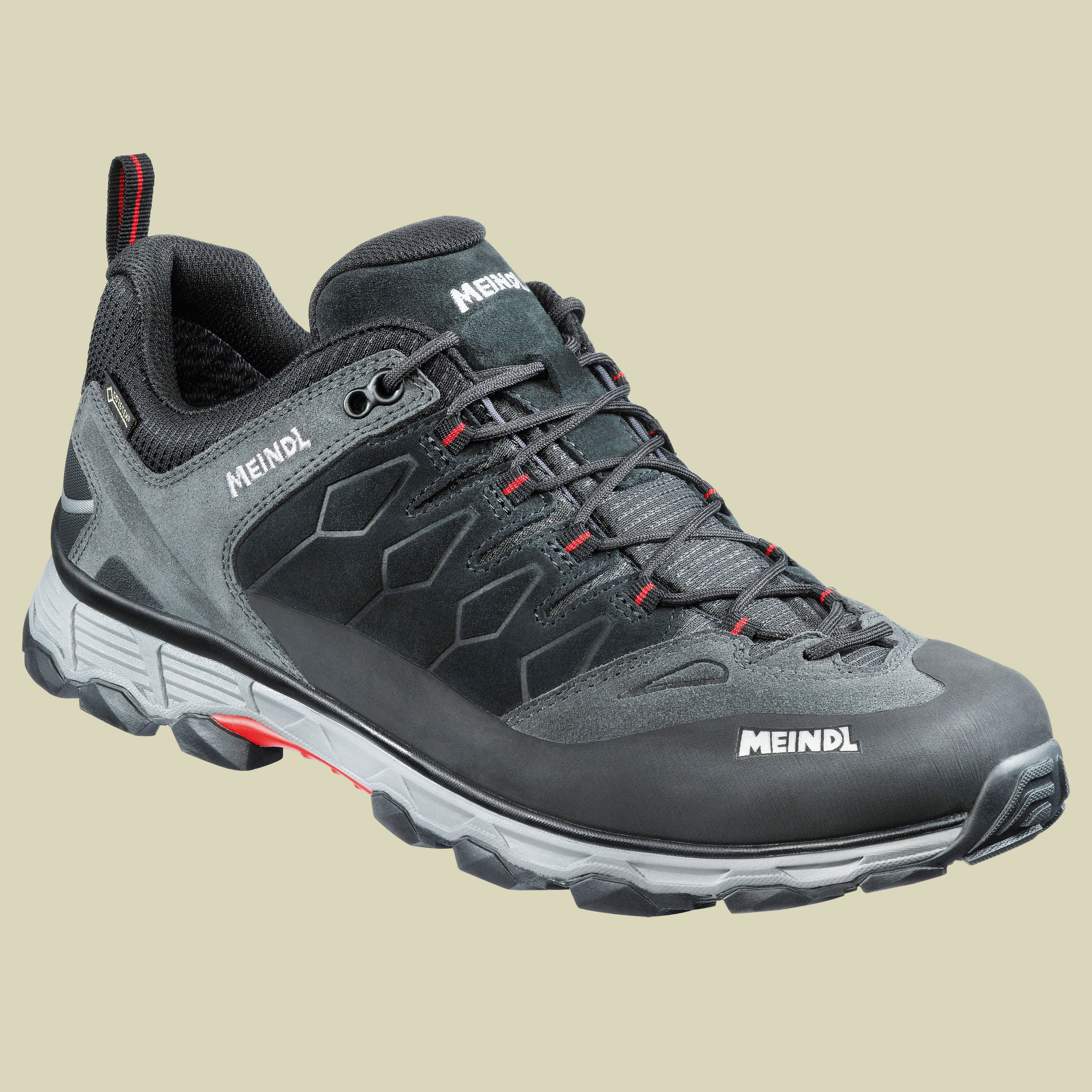 Lite Trail GTX Men Größe UK 14 Farbe anthrazit/rot