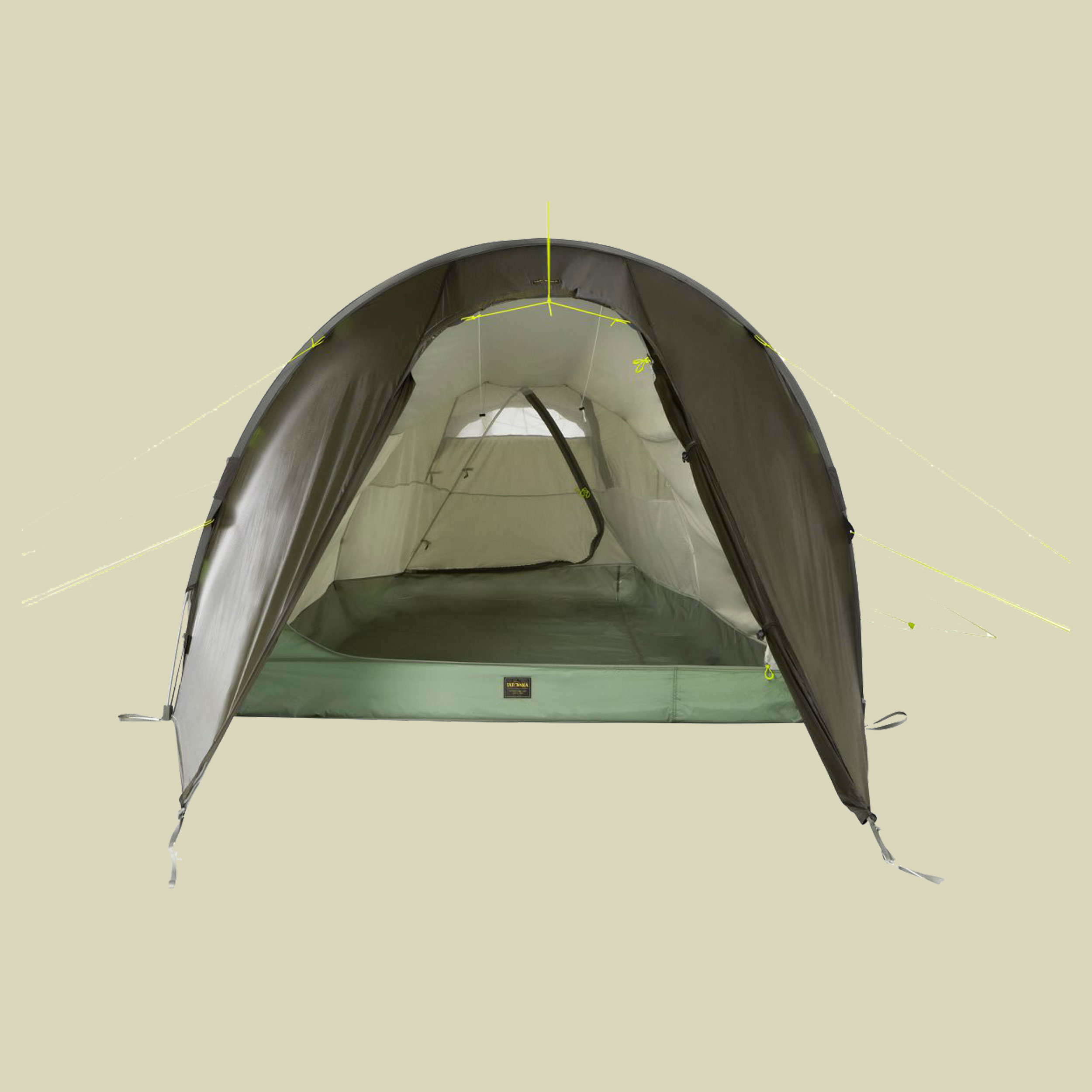 Gargia 2 2-Personen-Zelt Farbe stone grey olive