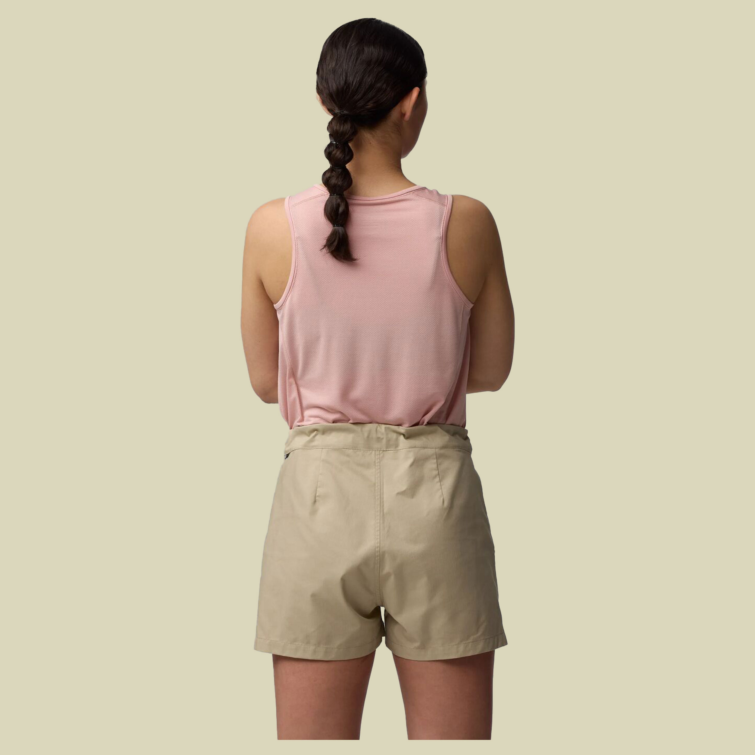 Abisko Hike Shorts Women 38 braun - fossil