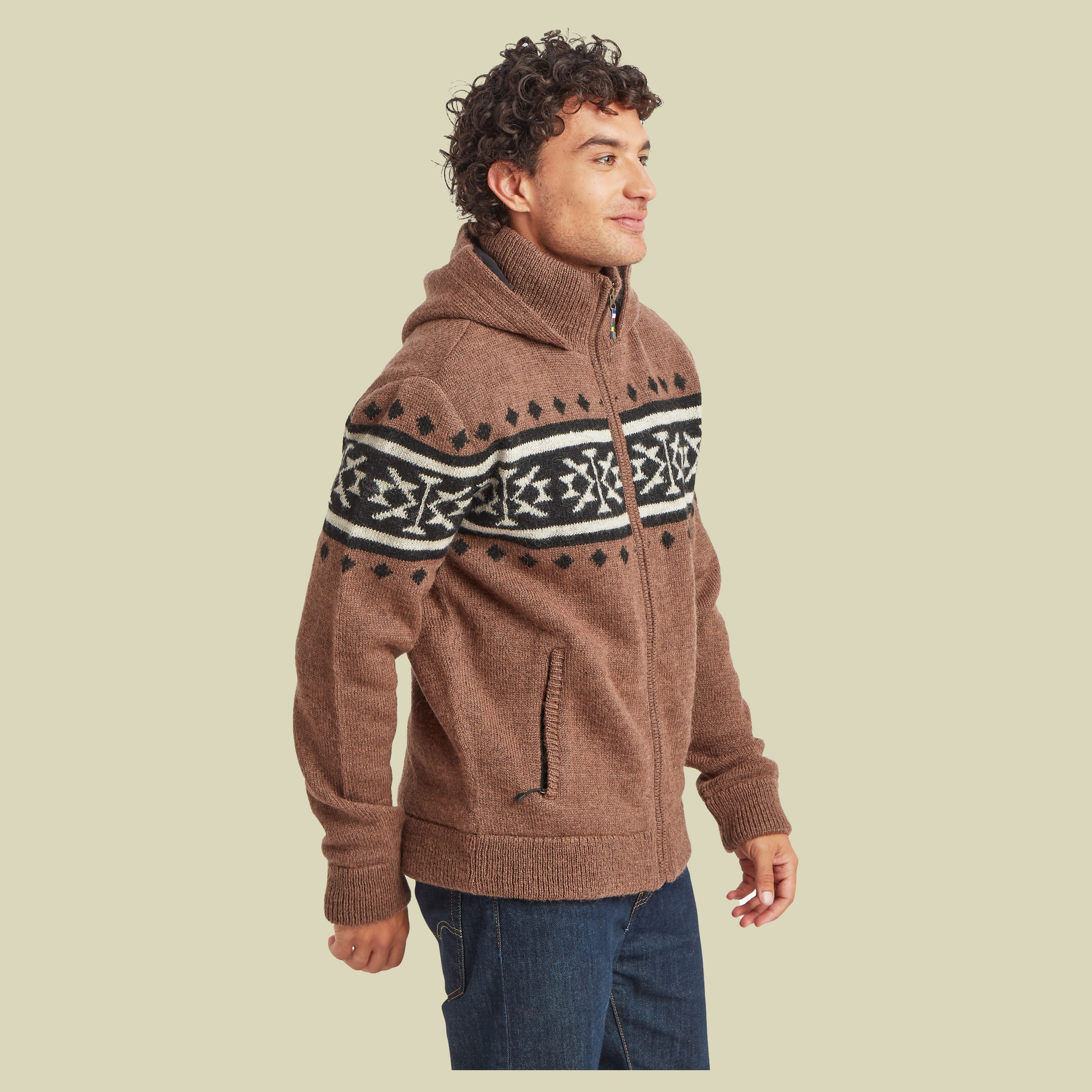 Kirtipur Sweater Men XL braun - bark