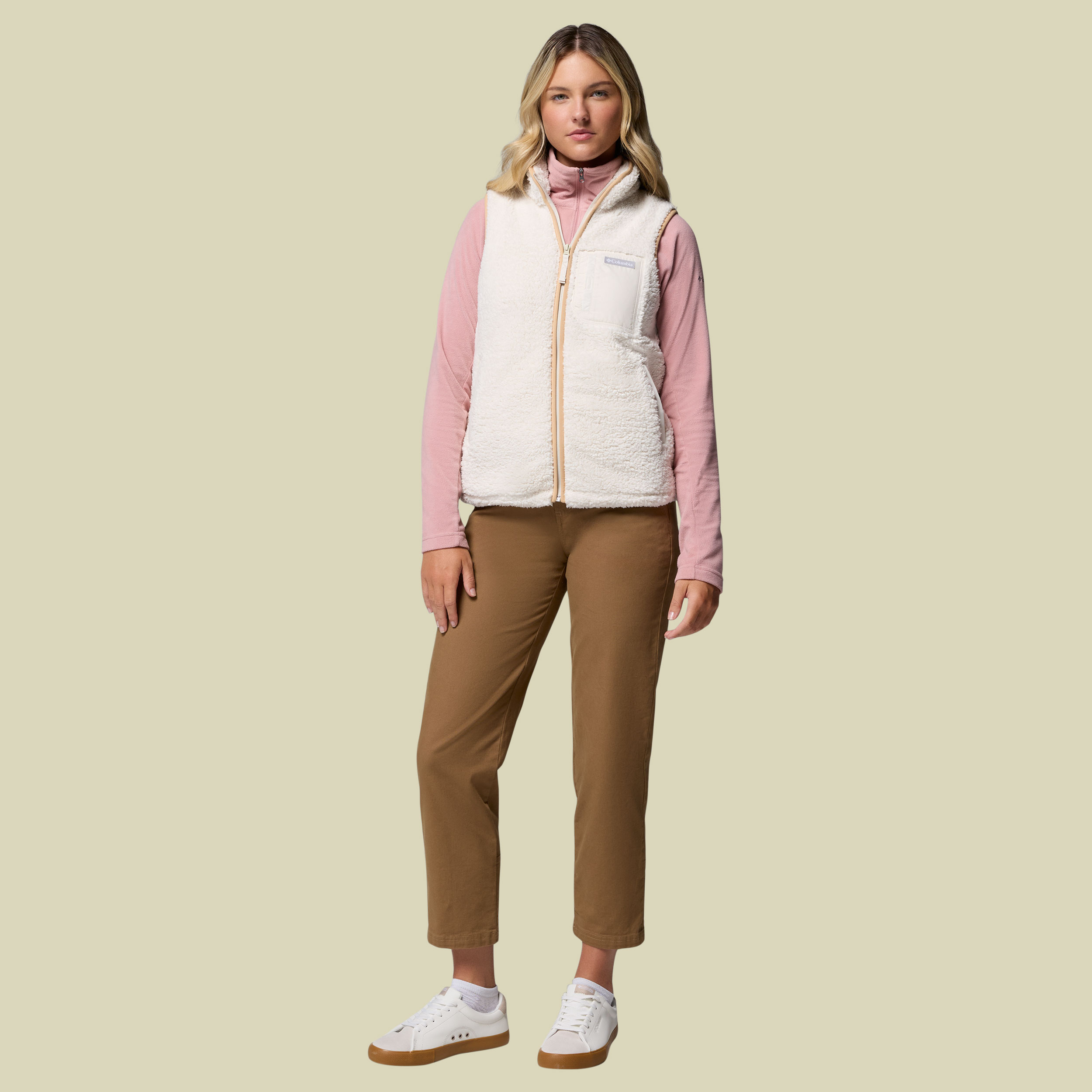 West Bend Vest II Women XL weiß - Farbe chalk