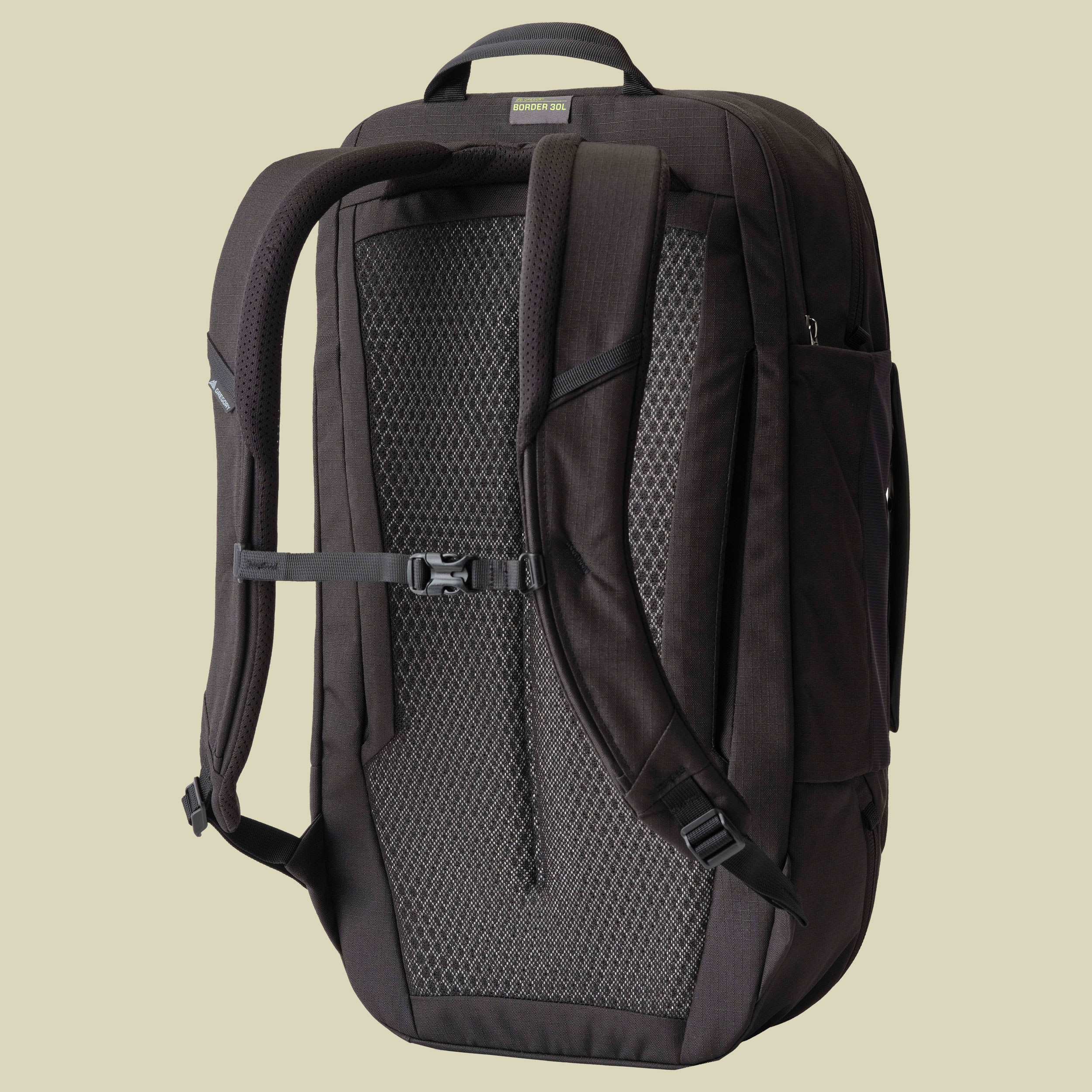 Border 30 30 schwarz - black lichen
