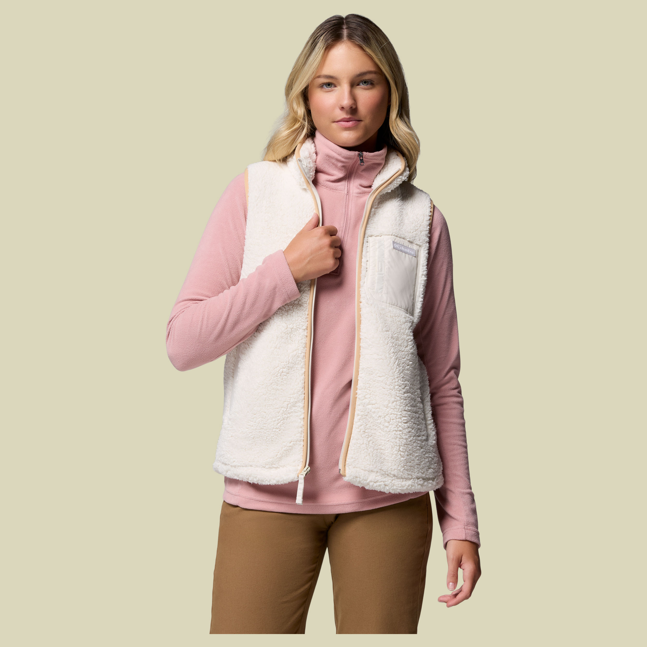 West Bend Vest II Women XL weiß - Farbe chalk