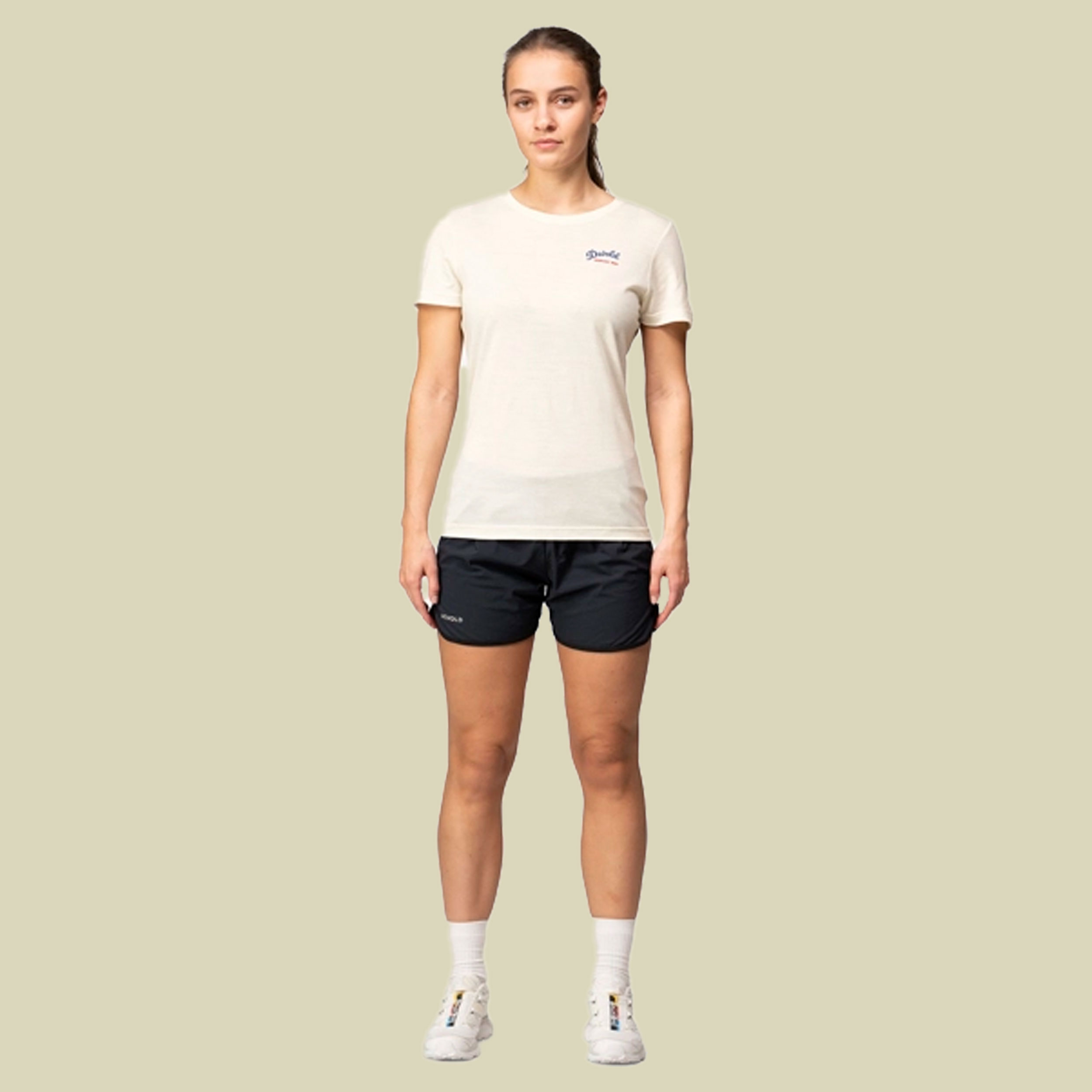 Classic Script Tee Woman XS weiß - white