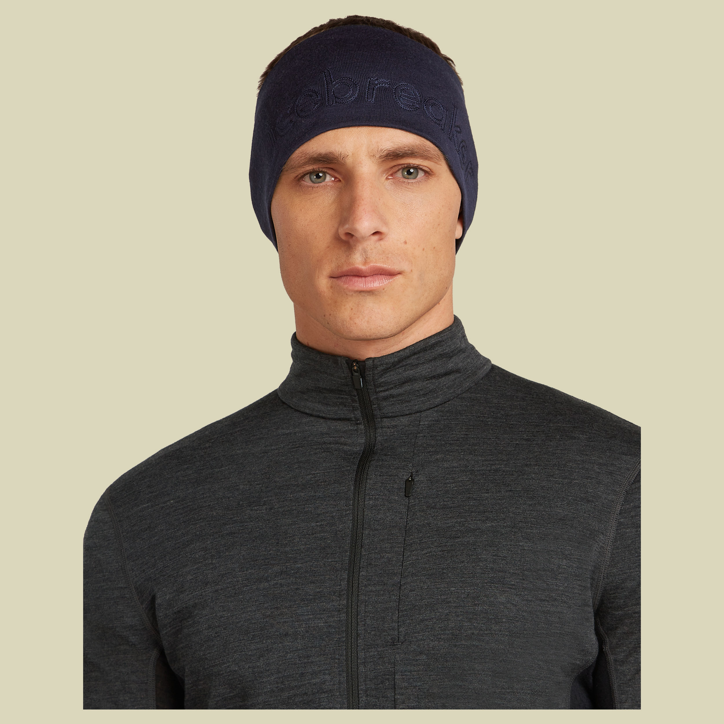 Merino 260 Tech Headband Unisex one size blau - midnight navy