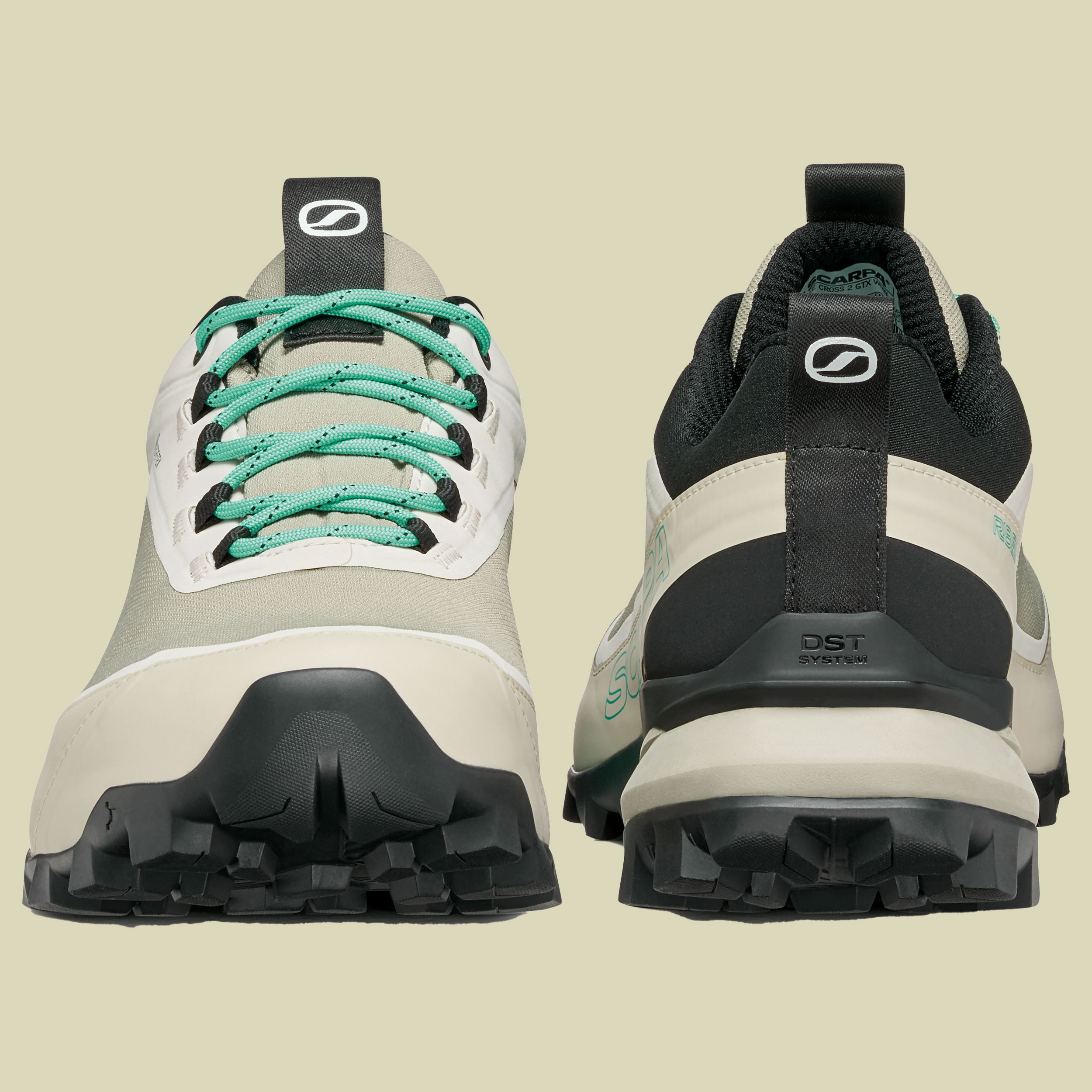 Ribelle Cross 2 GTX Women 42 beige - fog/aqua green