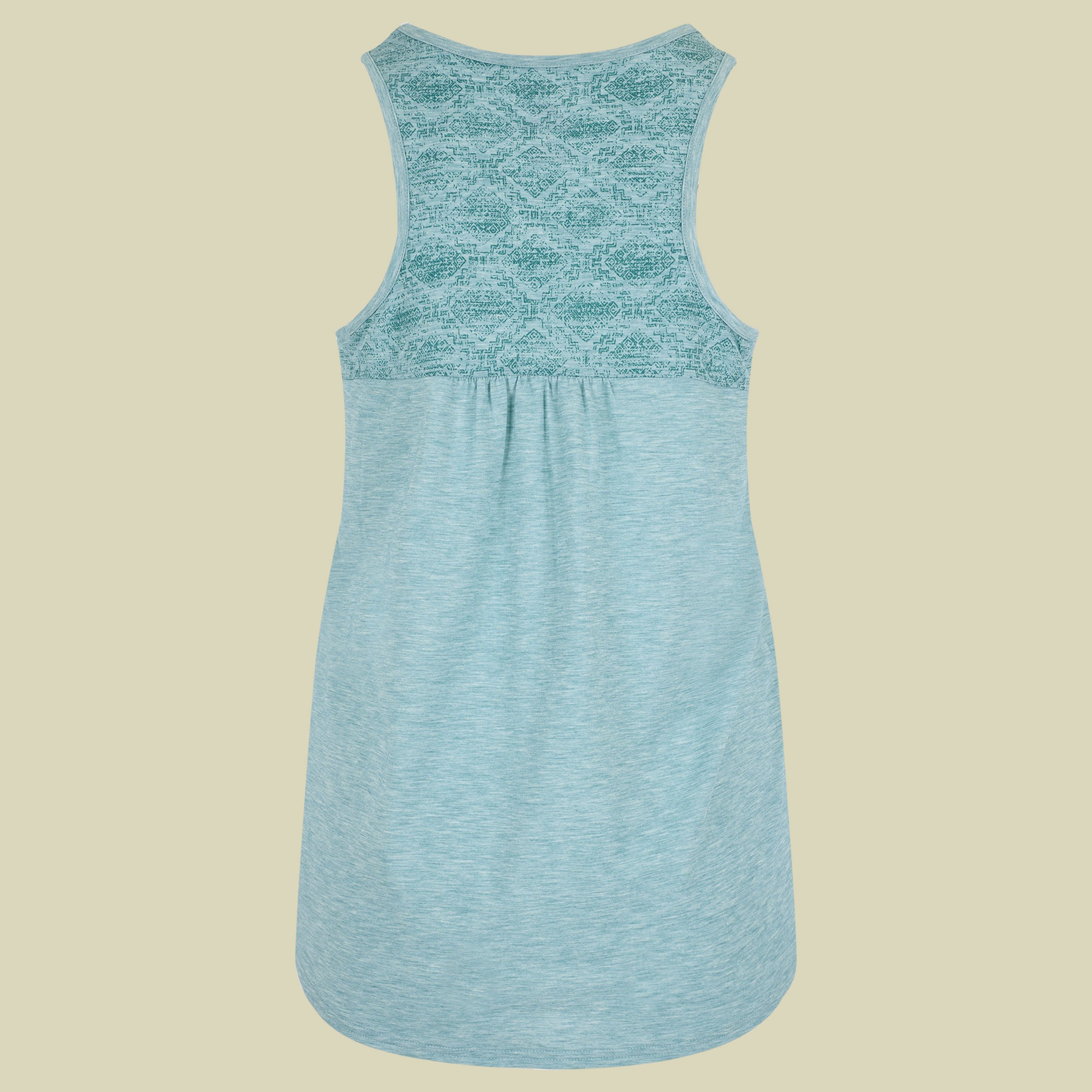 Asha Tank Women grün S - Farbe hydra texture