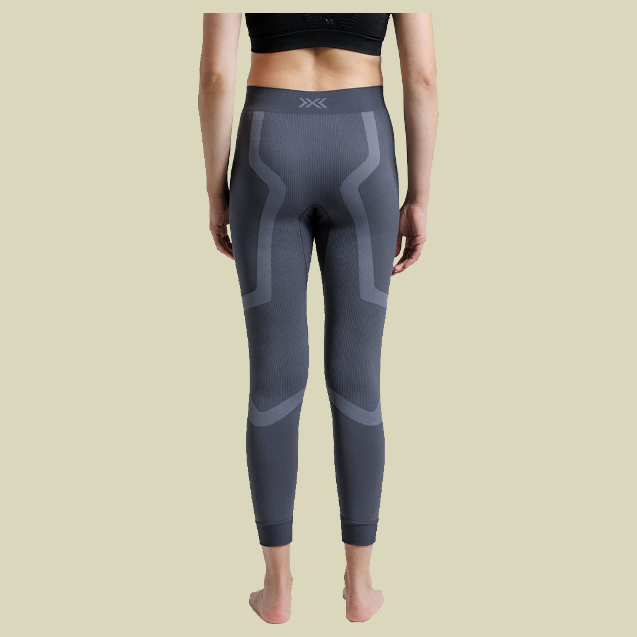 X-Bionic X-Ential Long Tights Women XL grau - anthracite