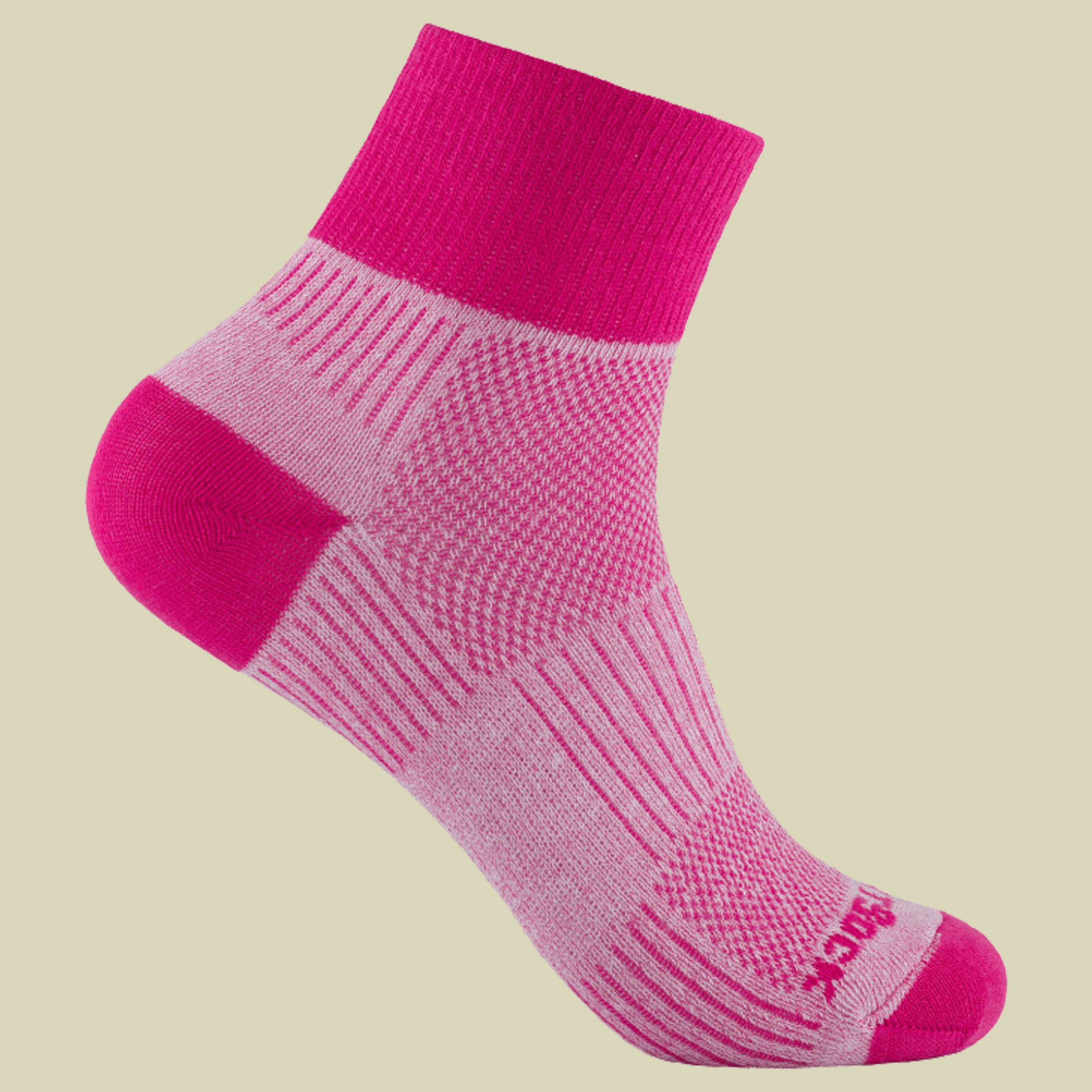 Coolmesh II Quarter Größe 34-37 (S) Farbe beet root