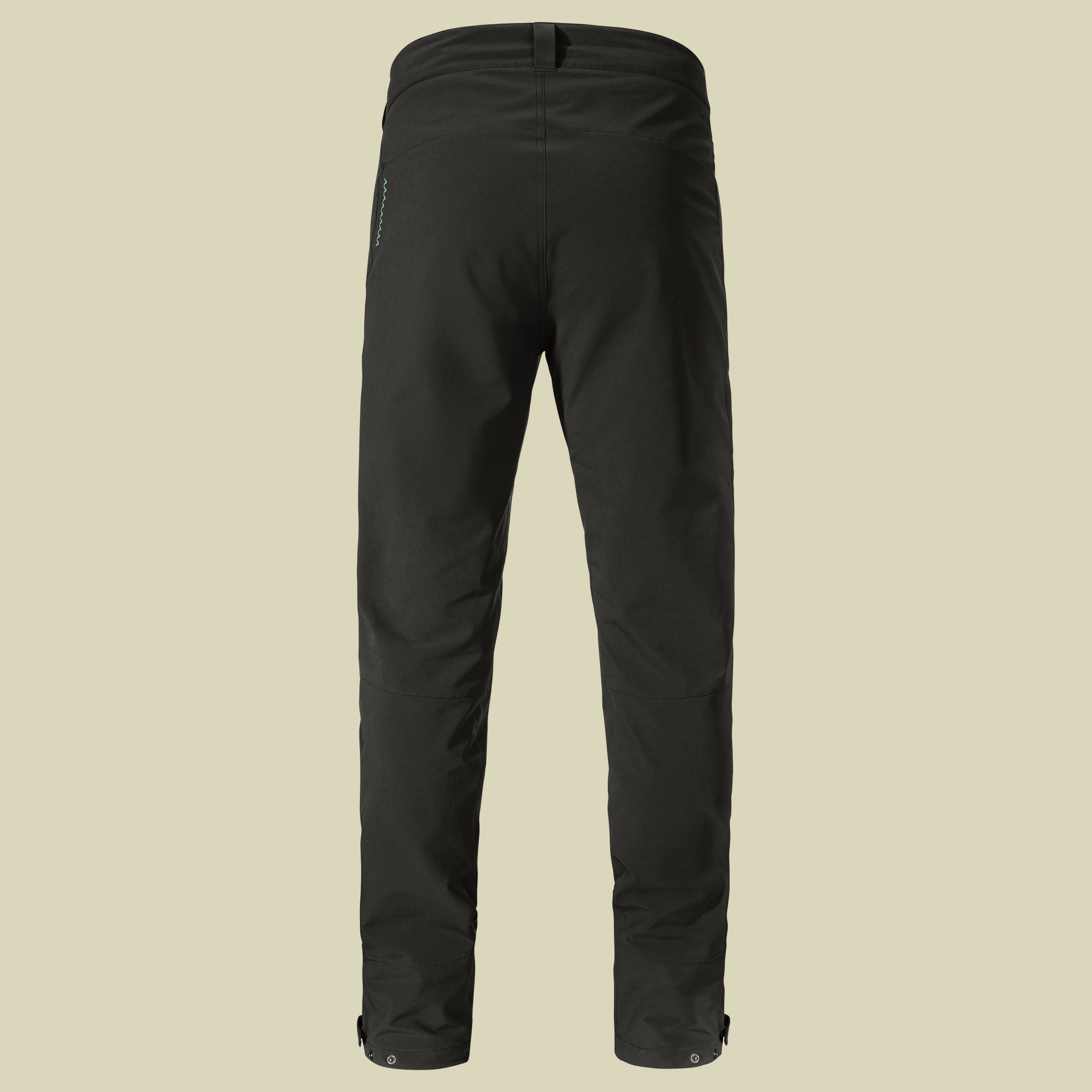 Hiking Pants Style Cascata Men 48 schwarz - black