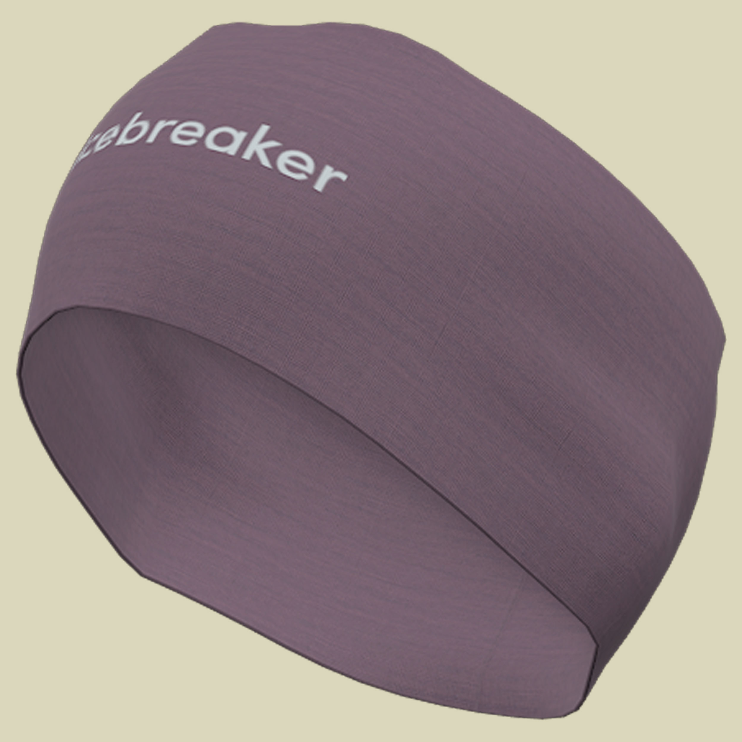 Merino 200 Oasis Headband Unisex lila one size - grey plum